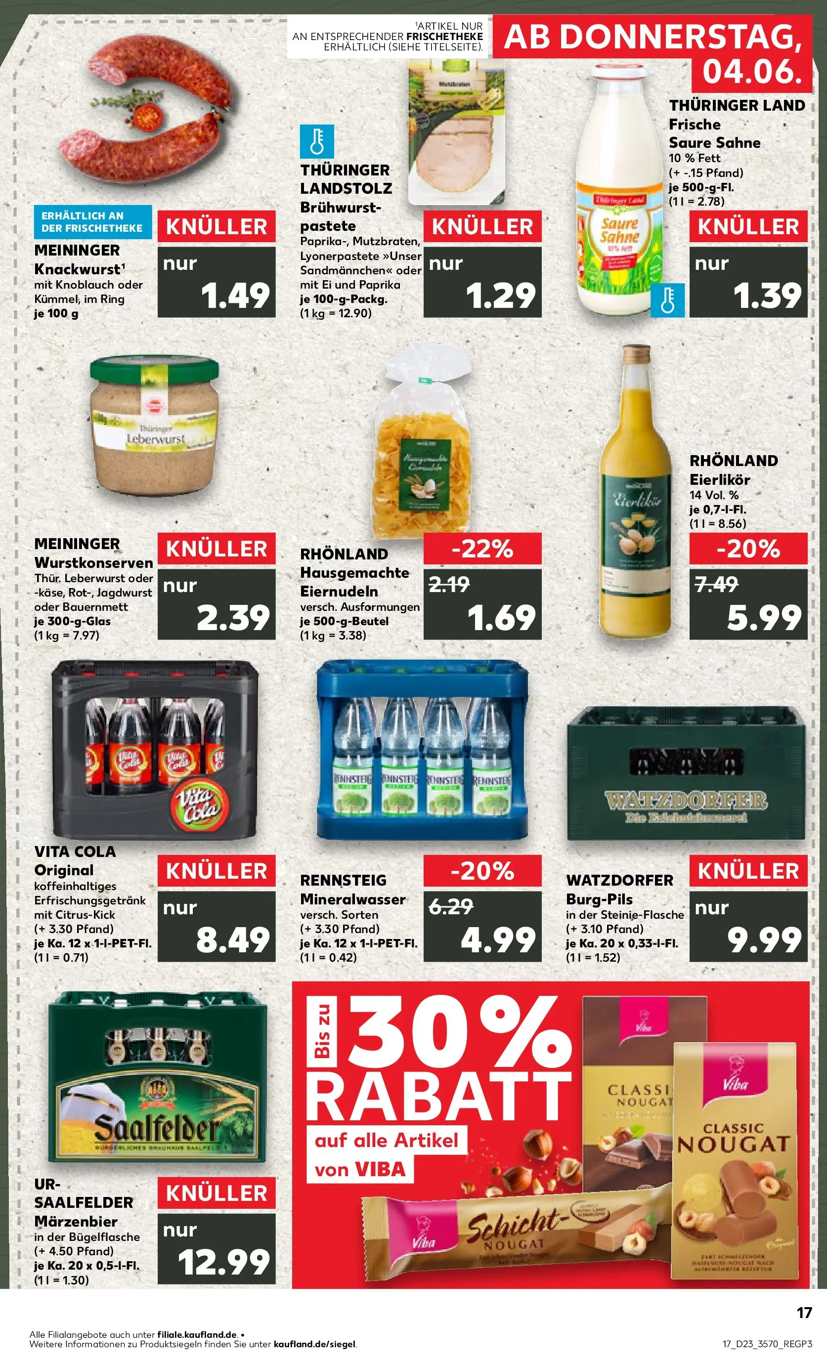 Prospekt Kaufland ab 01.06.2026 » Angebote Online zum Blättern | Seite: 24 | Produkte: Cola, Paprika, Knoblauch, Vita cola