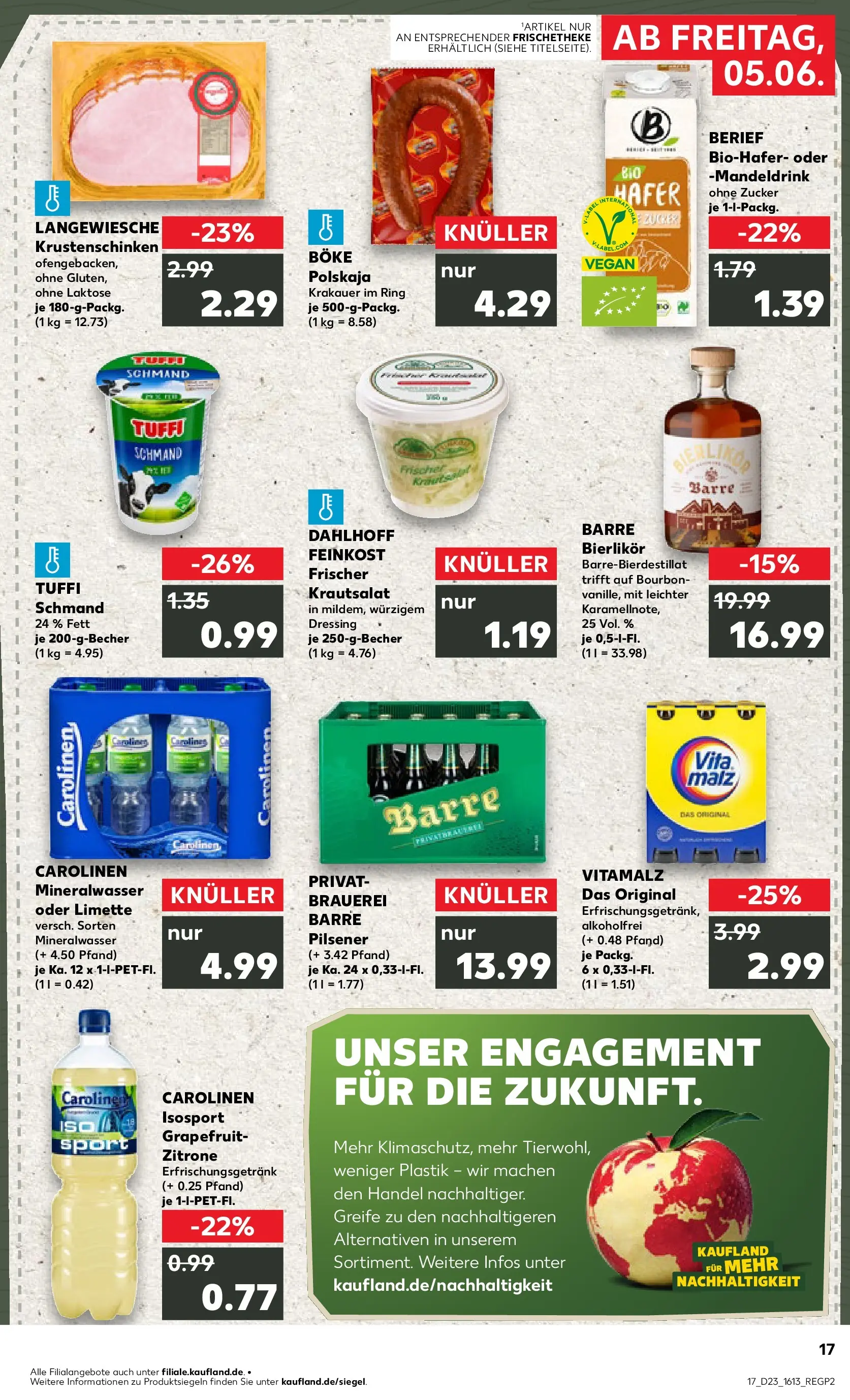 Prospekt Kaufland ab 01.06.2026 » Angebote Online zum Blättern | Seite: 24 | Produkte: Mineralwasser, Zucker, Limette, Bourbon