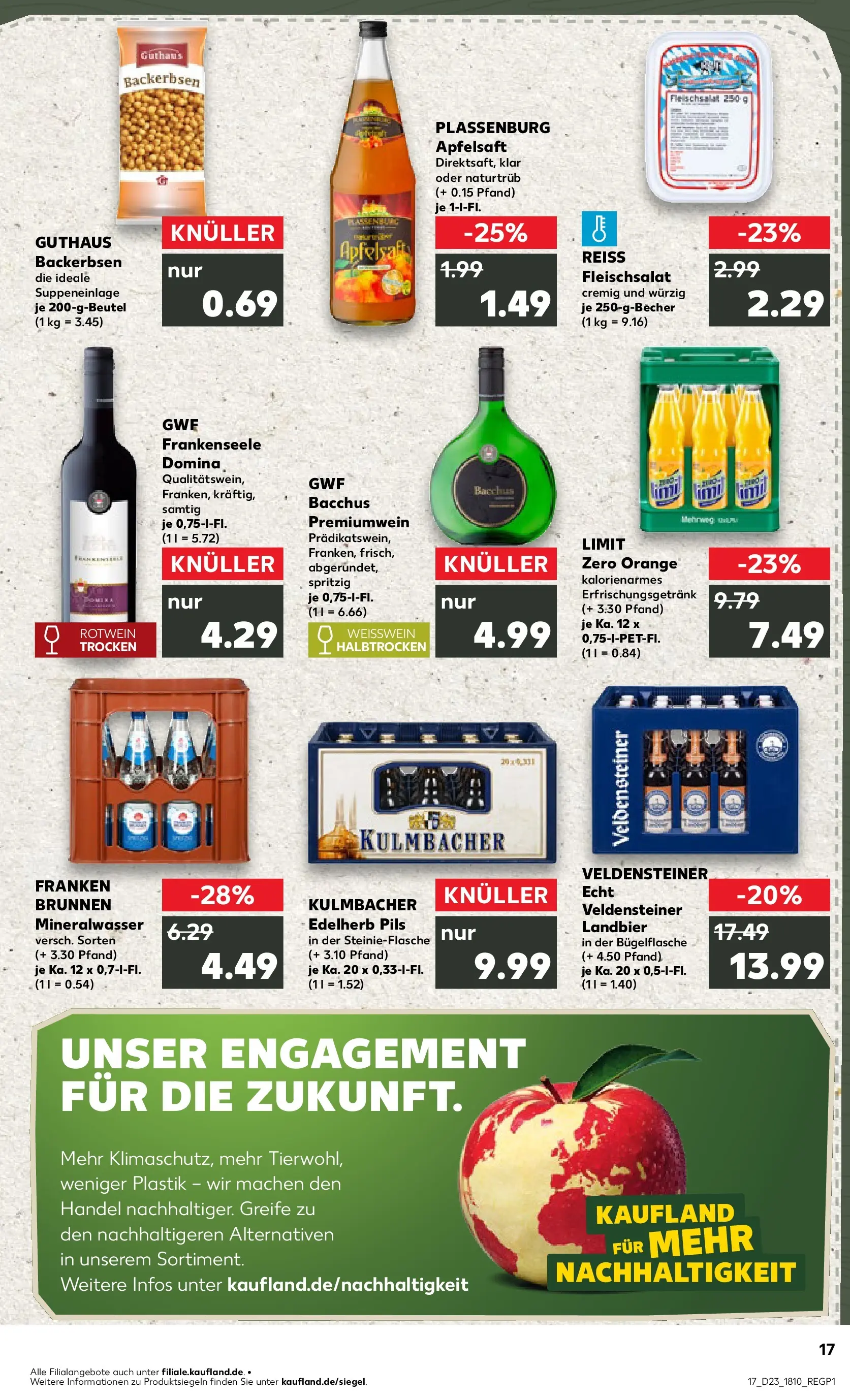 Prospekt Kaufland ab 01.06.2026 » Angebote und Werbung Online | Seite: 24 | Produkte: Weißwein, Rotwein, Pils, Apfelsaft Prospekt Kaufland ab 01.06.2026 » Angebote Online zum Blättern | Seite: 24 | Produkte: Weißwein, Rotwein, Pils, Apfelsaft