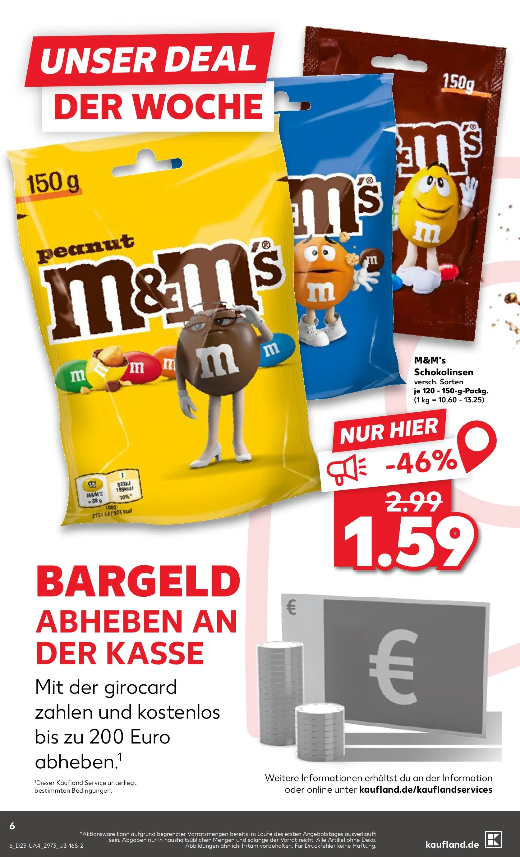 Prospekt Kaufland ab 01.06.2026 » Angebote und Werbung Online | Seite: 13 | Produkte: M&M's Prospekt Kaufland ab 01.06.2026 » Angebote Online zum Blättern | Seite: 13 | Produkte: M&M's