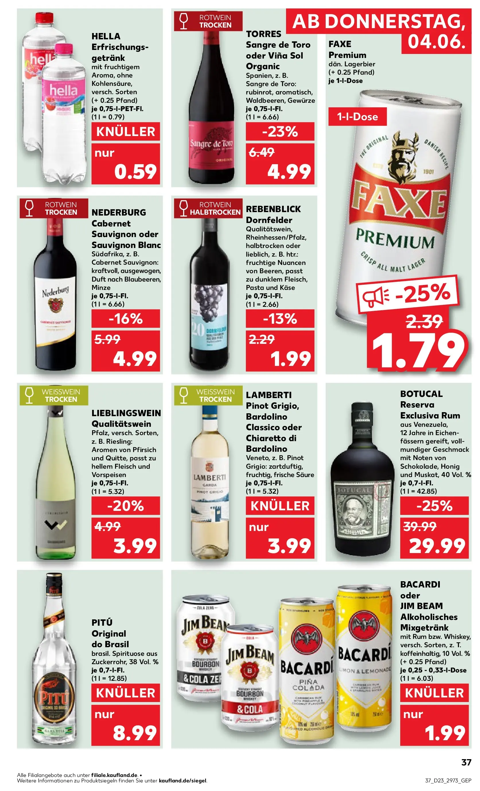 Prospekt Kaufland ab 01.06.2026 » Angebote und Werbung Online | Seite: 60 | Produkte: Käse, Weißwein, Rotwein trocken, Weißwein trocken Prospekt Kaufland ab 01.06.2026 » Angebote Online zum Blättern | Seite: 60 | Produkte: Käse, Weißwein, Rotwein trocken, Weißwein trocken