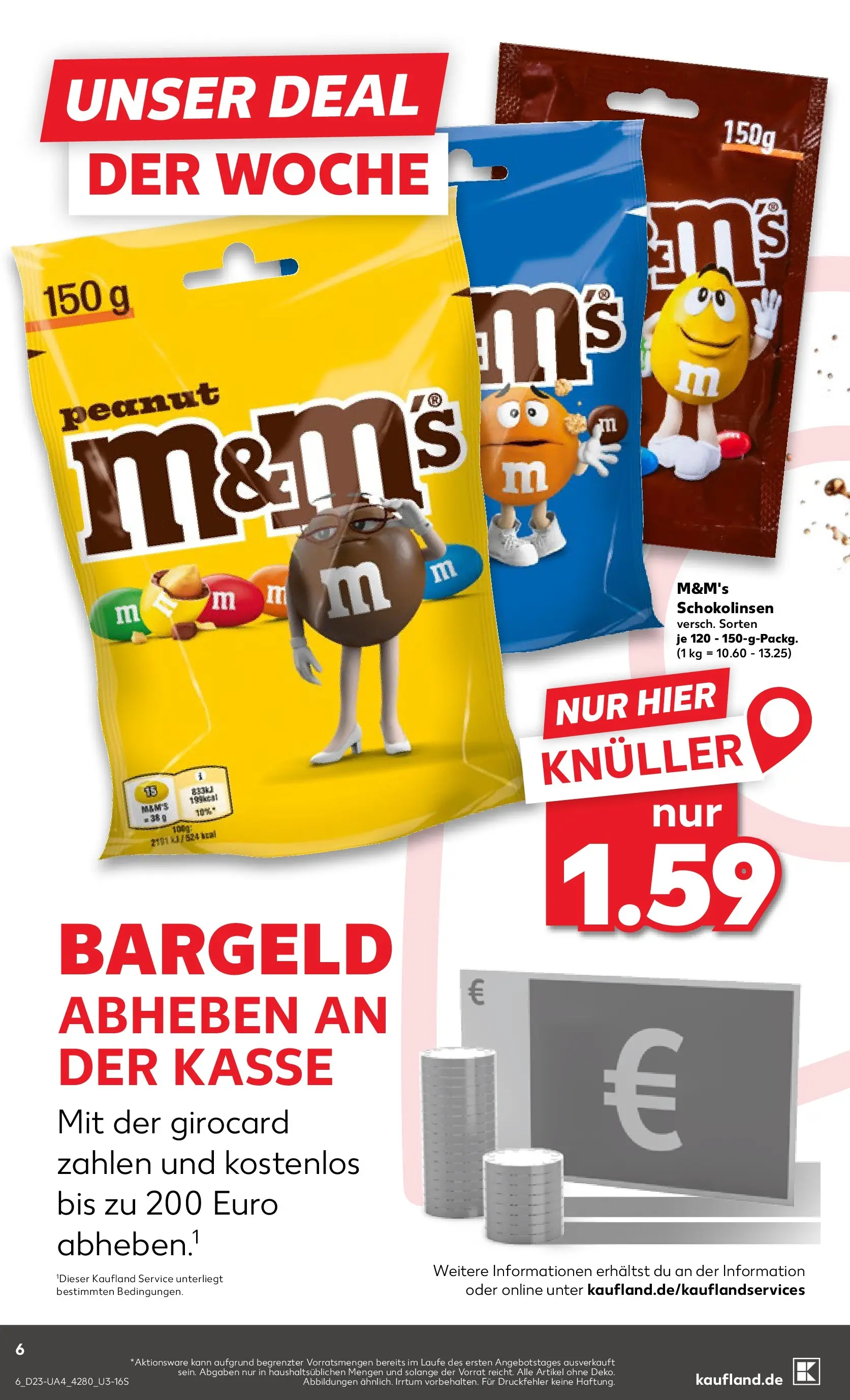 Prospekt Kaufland ab 01.06.2026 » Angebote und Werbung Online | Seite: 13 | Produkte: M&M's Prospekt Kaufland ab 01.06.2026 » Angebote Online zum Blättern | Seite: 13 | Produkte: M&M's