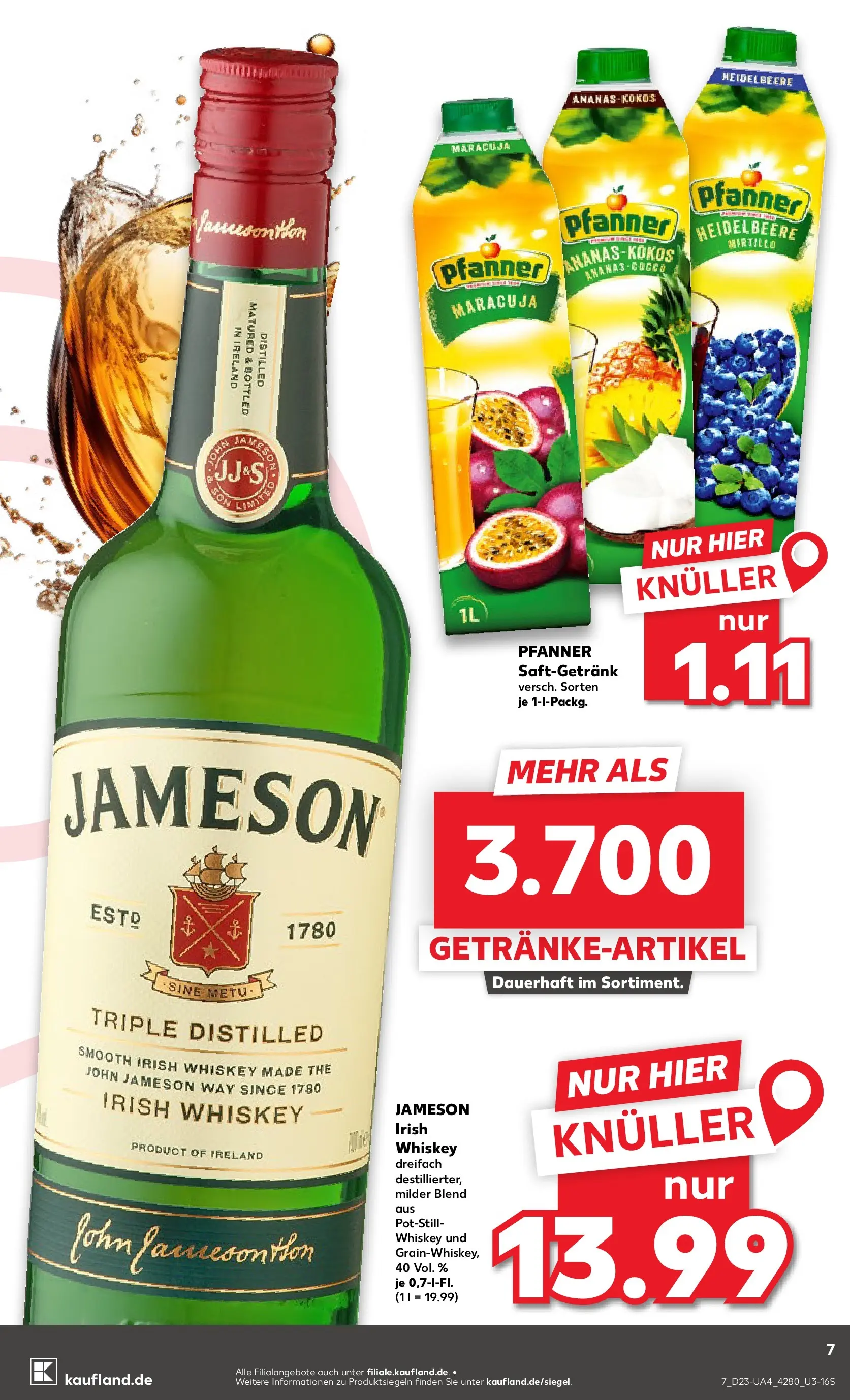 Prospekt Kaufland ab 01.06.2026 » Angebote und Werbung Online | Seite: 14 | Produkte: Jameson, Whiskey Prospekt Kaufland ab 01.06.2026 » Angebote Online zum Blättern | Seite: 14 | Produkte: Jameson, Whiskey
