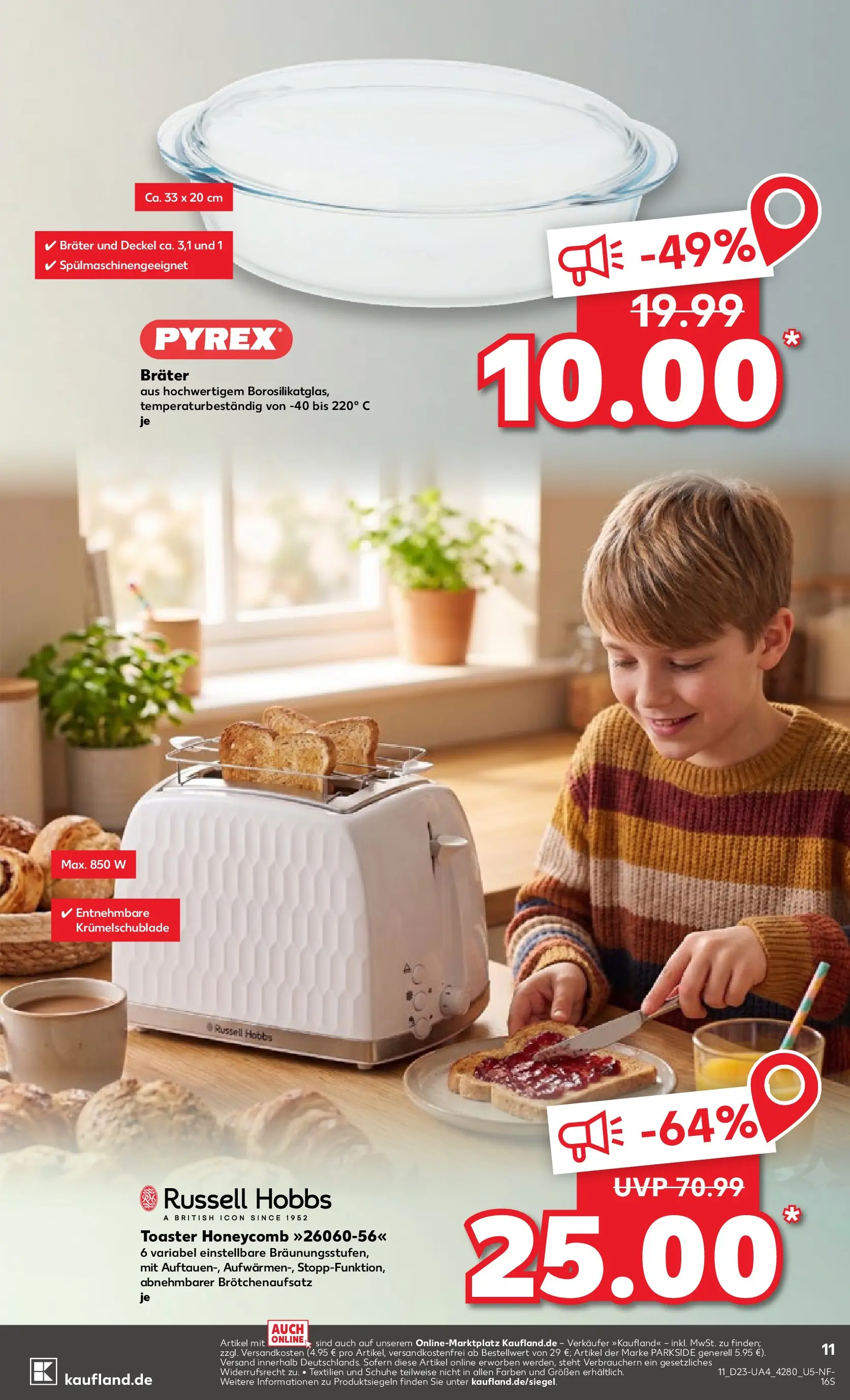 Prospekt Kaufland ab 01.06.2026 » Angebote und Werbung Online | Seite: 18 | Produkte: Toaster Prospekt Kaufland ab 01.06.2026 » Angebote Online zum Blättern | Seite: 18 | Produkte: Toaster