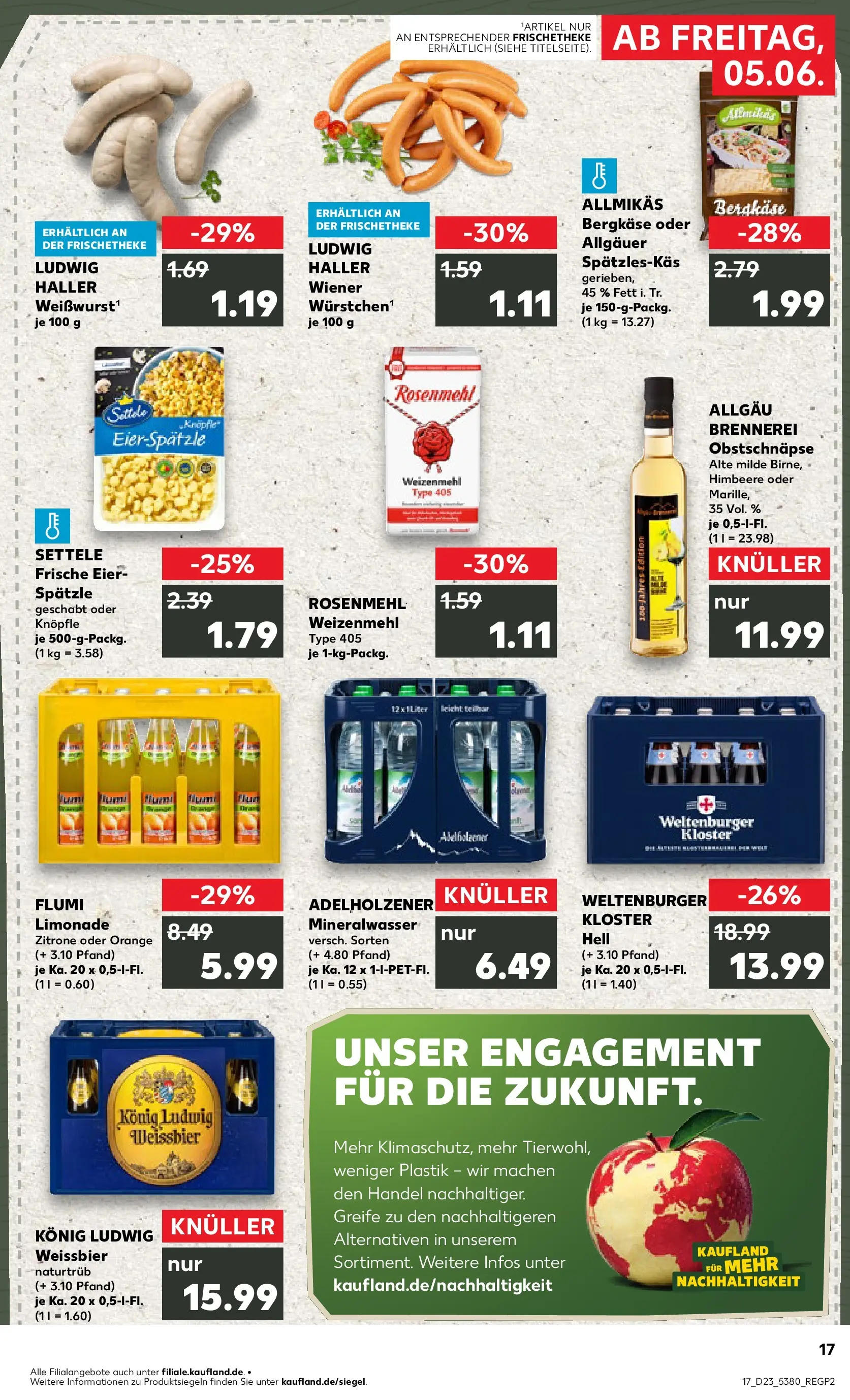 Prospekt Kaufland ab 01.06.2026 » Angebote und Werbung Online | Seite: 24 | Produkte: Eier, Weißbier, Weizenmehl, Zitrone Prospekt Kaufland ab 01.06.2026 » Angebote Online zum Blättern | Seite: 24 | Produkte: Eier, Weißbier, Weizenmehl, Zitrone