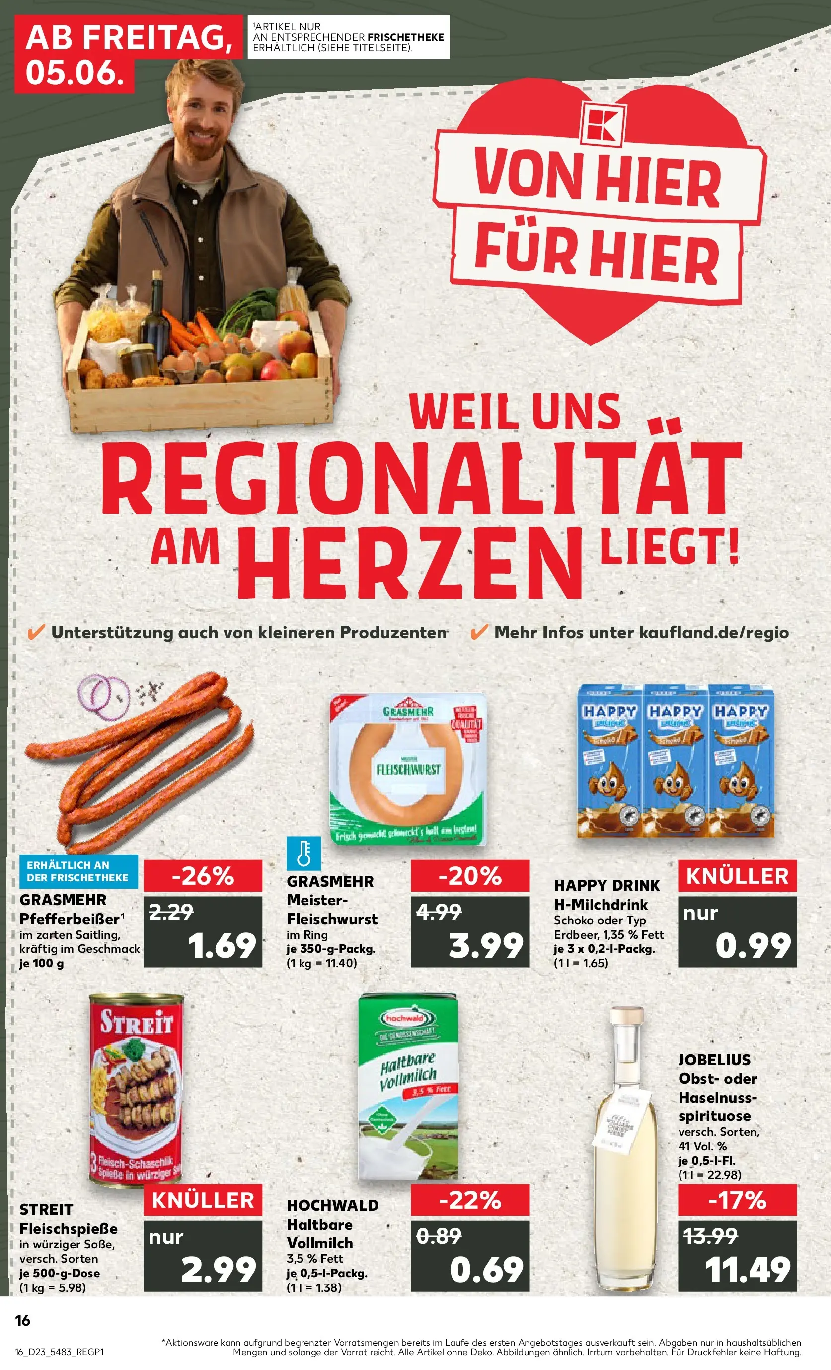 Prospekt Kaufland ab 04.06.2026 » Angebote Online zum Blättern | Seite: 16 | Produkte: Obst