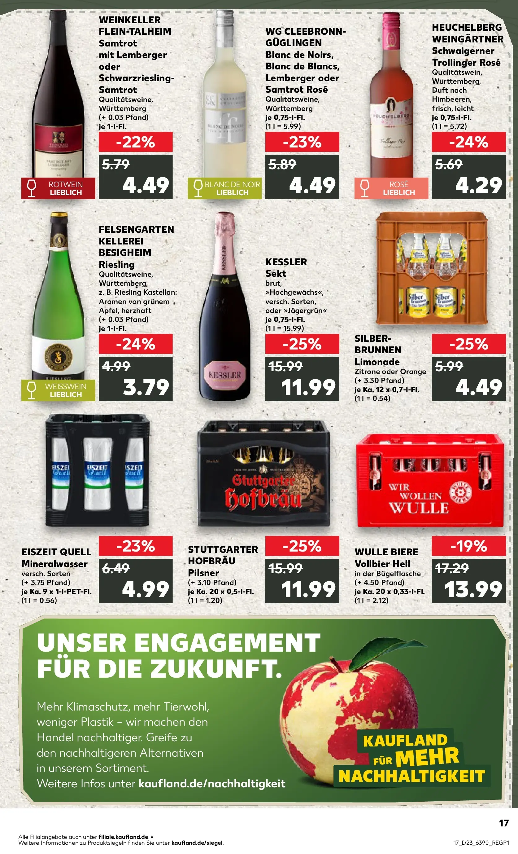 Prospekt Kaufland ab 01.06.2026 » Angebote und Werbung Online | Seite: 24 | Produkte: Weißwein, Limonade, Mineralwasser, Zitrone Prospekt Kaufland ab 01.06.2026 » Angebote Online zum Blättern | Seite: 24 | Produkte: Weißwein, Limonade, Mineralwasser, Zitrone