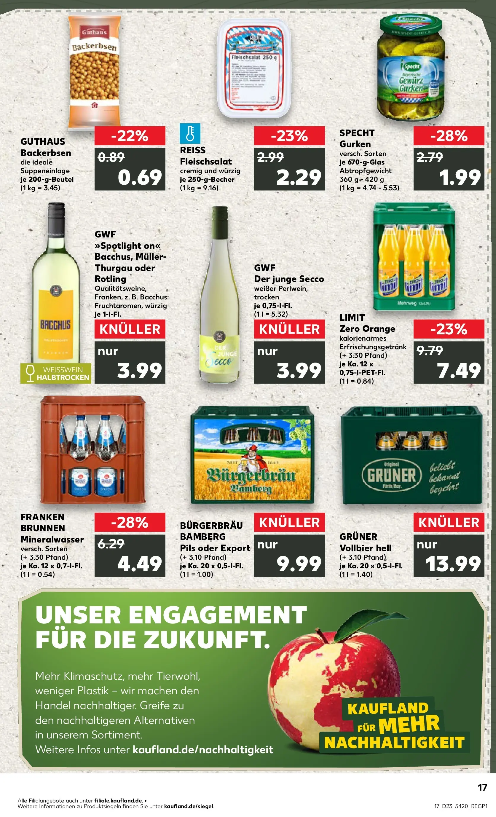 Prospekt Kaufland ab 01.06.2026 » Angebote und Werbung Online | Seite: 24 | Produkte: Weißwein, Pils, Mineralwasser, Gurken Prospekt Kaufland ab 01.06.2026 » Angebote Online zum Blättern | Seite: 24 | Produkte: Weißwein, Pils, Mineralwasser, Gurken