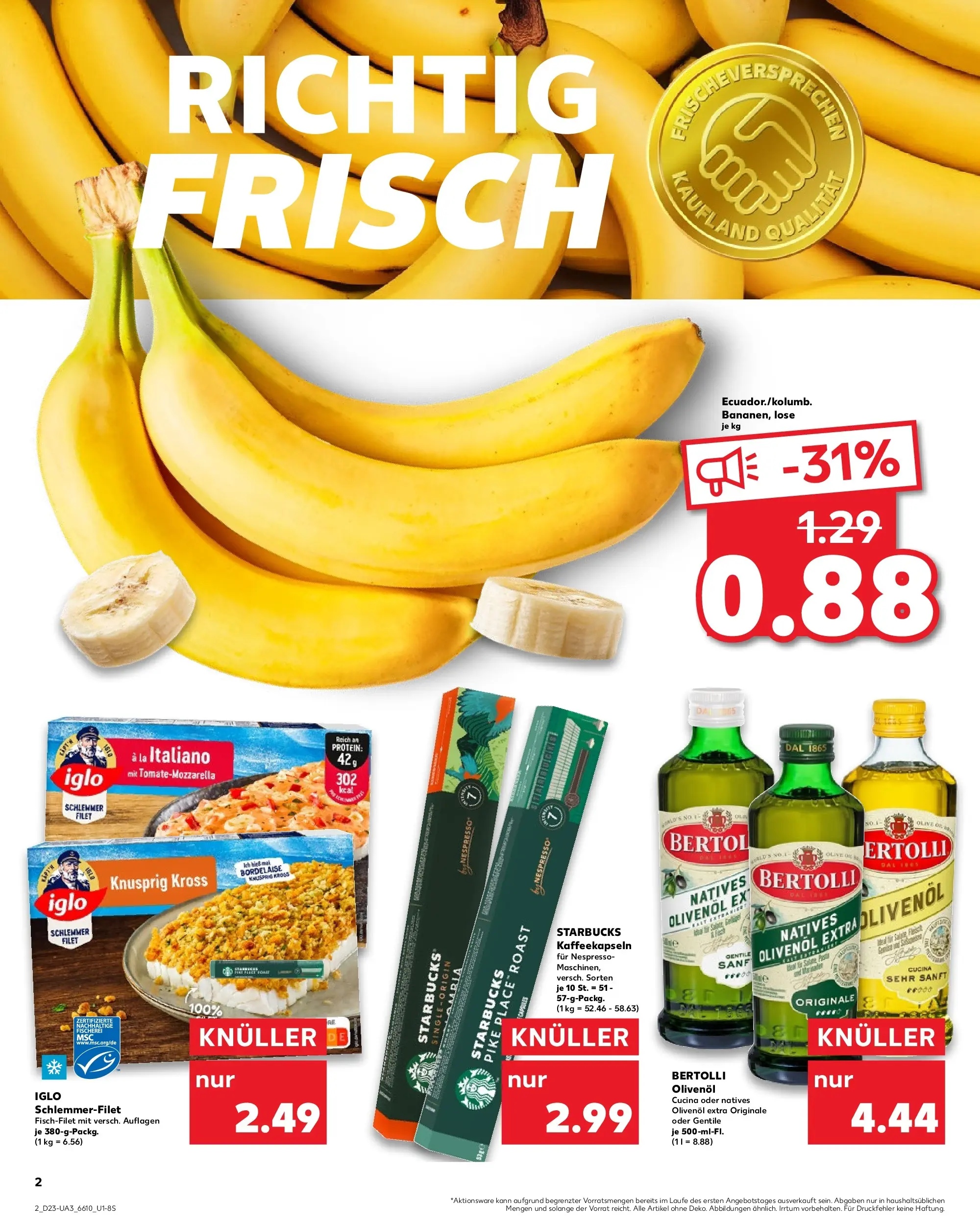 Prospekt Kaufland ab 01.06.2026 » Angebote und Werbung Online | Seite: 9 | Produkte: Iglo, Olivenol, Starbucks, Bertolli olivenol Prospekt Kaufland ab 01.06.2026 » Angebote Online zum Blättern | Seite: 9 | Produkte: Iglo, Olivenol, Starbucks, Bertolli olivenol