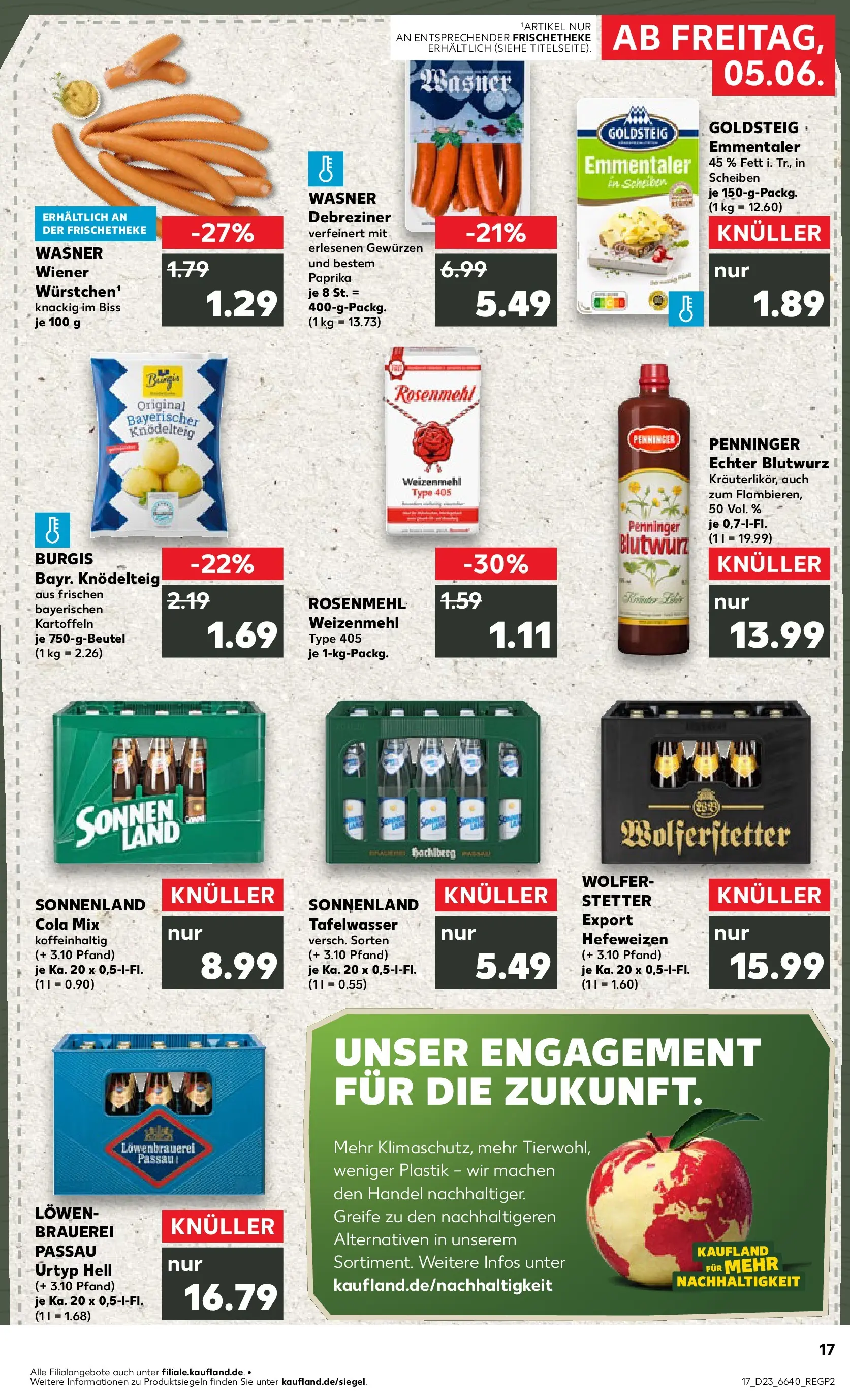 Prospekt Kaufland ab 01.06.2026 » Angebote und Werbung Online | Seite: 24 | Produkte: Cola, Weizenmehl, Kartoffeln, Paprika Prospekt Kaufland ab 01.06.2026 » Angebote Online zum Blättern | Seite: 24 | Produkte: Cola, Weizenmehl, Kartoffeln, Paprika