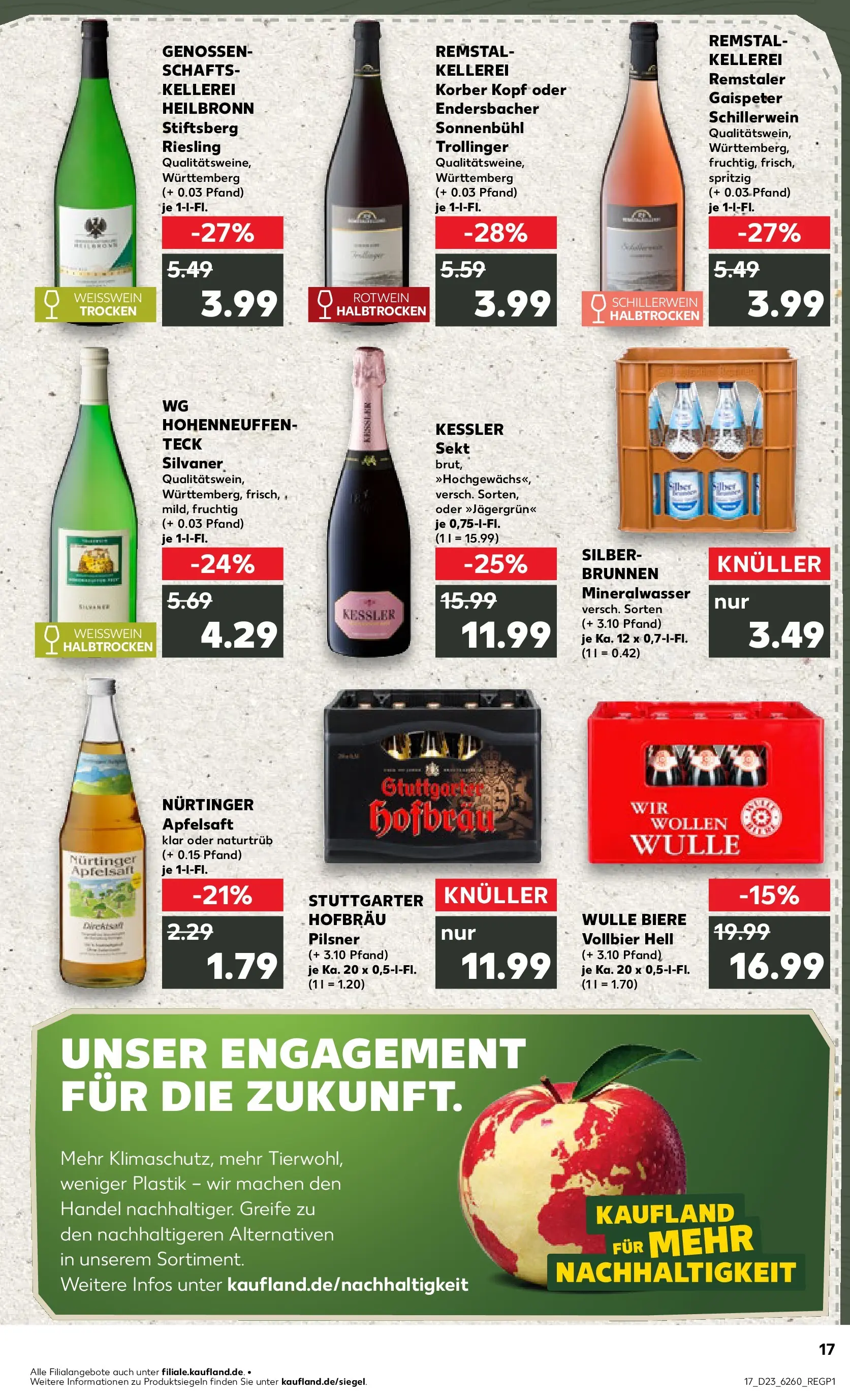 Prospekt Kaufland ab 31.05.2026 » Angebote Online zum Blättern | Seite: 24 | Produkte: Weißwein, Rotwein, Sekt, Mineralwasser