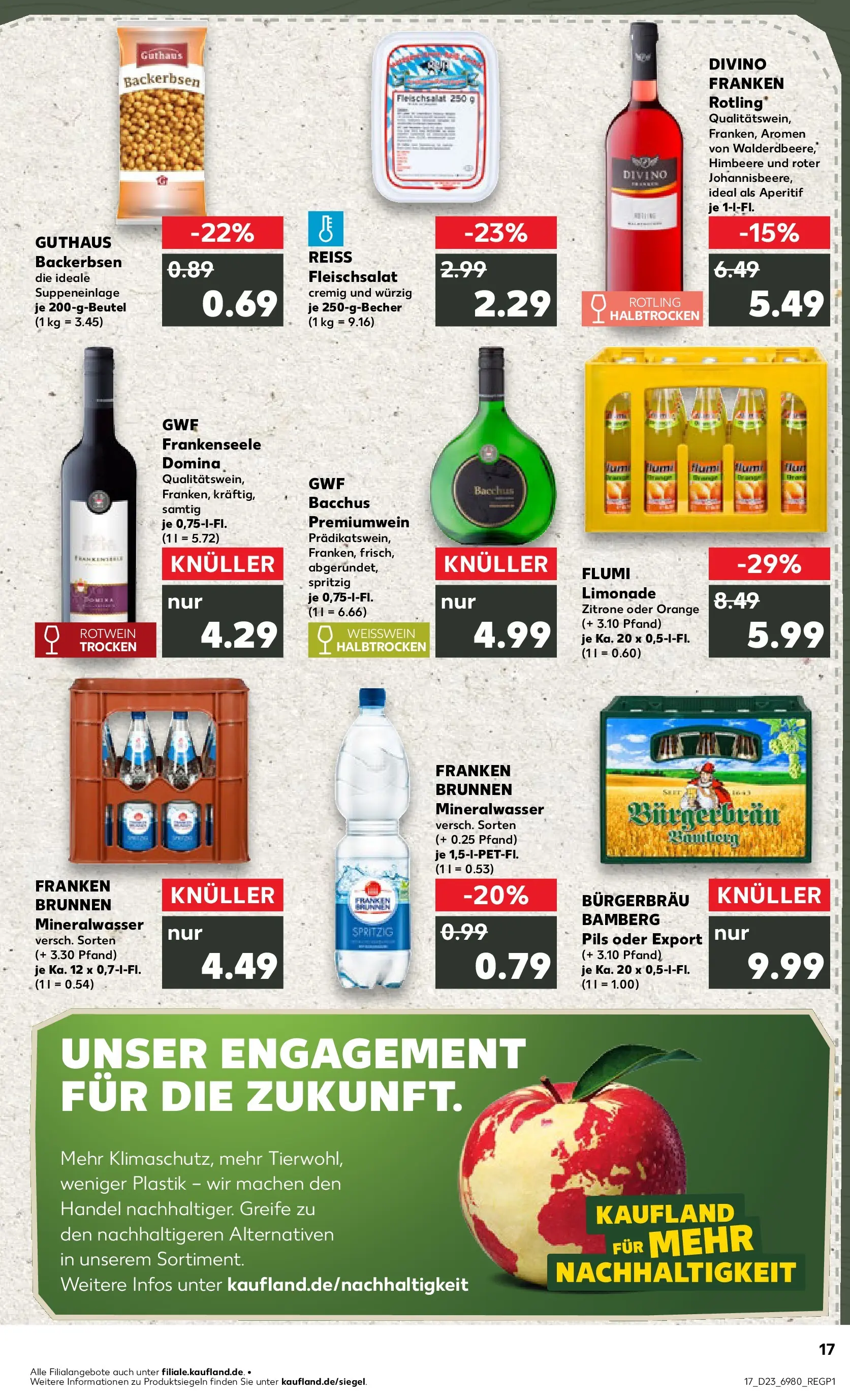 Prospekt Kaufland ab 01.06.2026 » Angebote und Werbung Online | Seite: 24 | Produkte: Weißwein, Rotwein, Zitrone, Himbeere Prospekt Kaufland ab 01.06.2026 » Angebote Online zum Blättern | Seite: 24 | Produkte: Weißwein, Rotwein, Zitrone, Himbeere