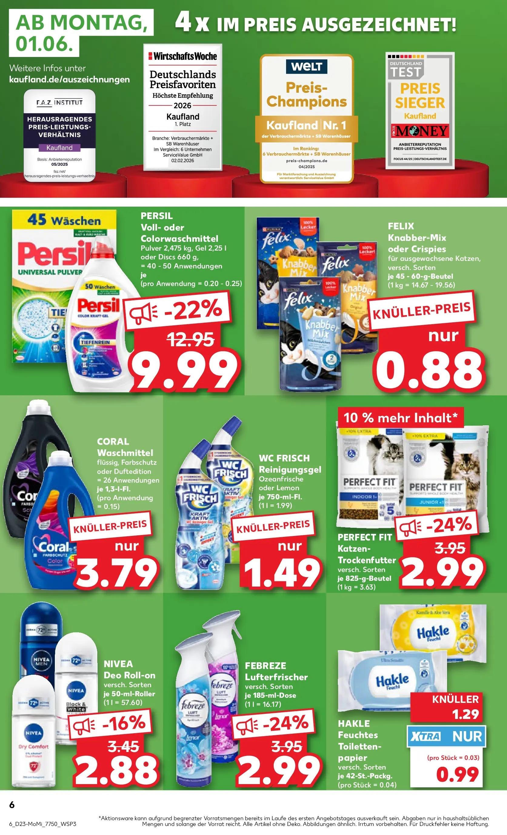 Prospekt Kaufland ab 01.06.2026 » Angebote Online zum Blättern | Seite: 6