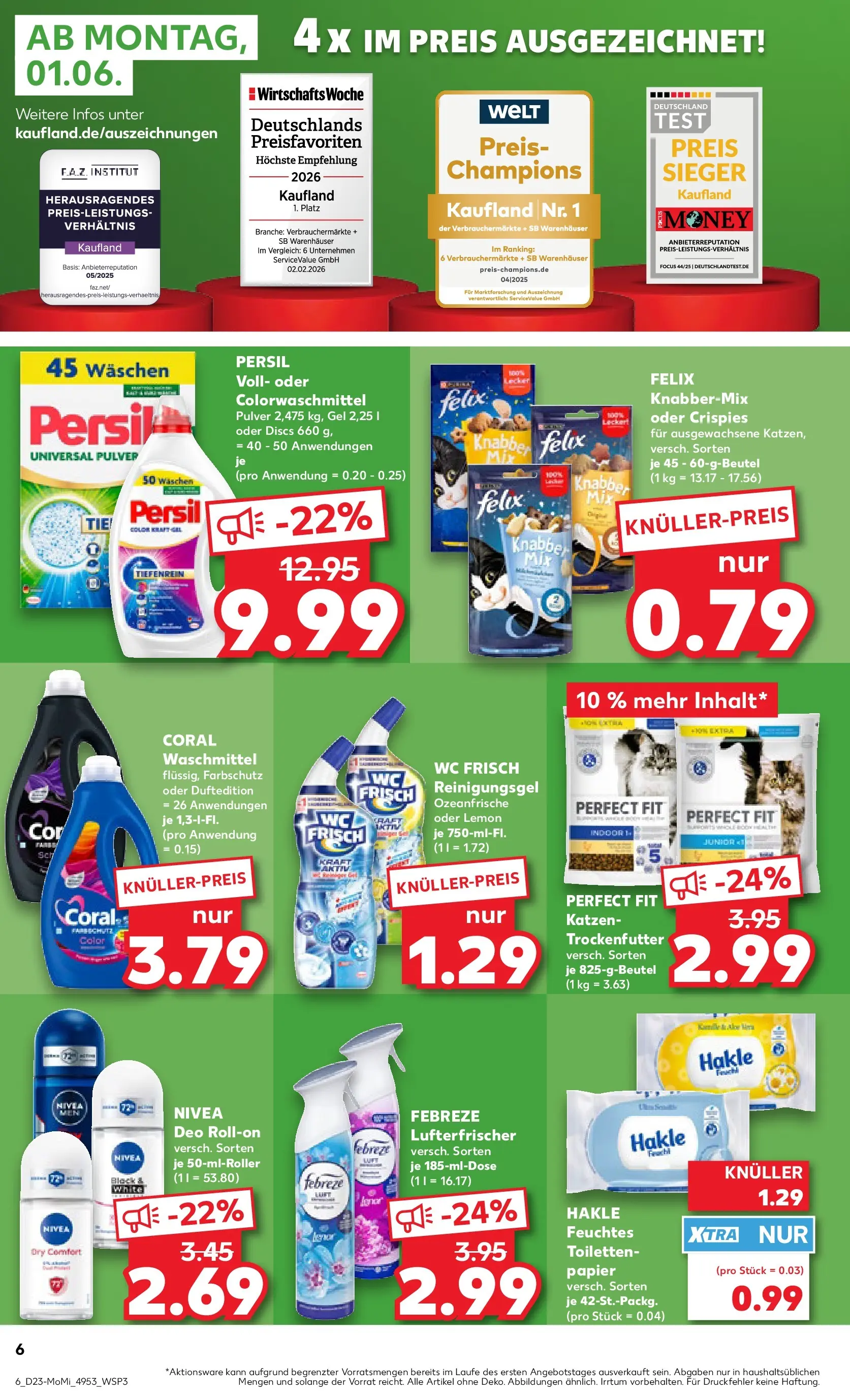 Prospekt Kaufland ab 01.06.2026 » Angebote Online zum Blättern | Seite: 6