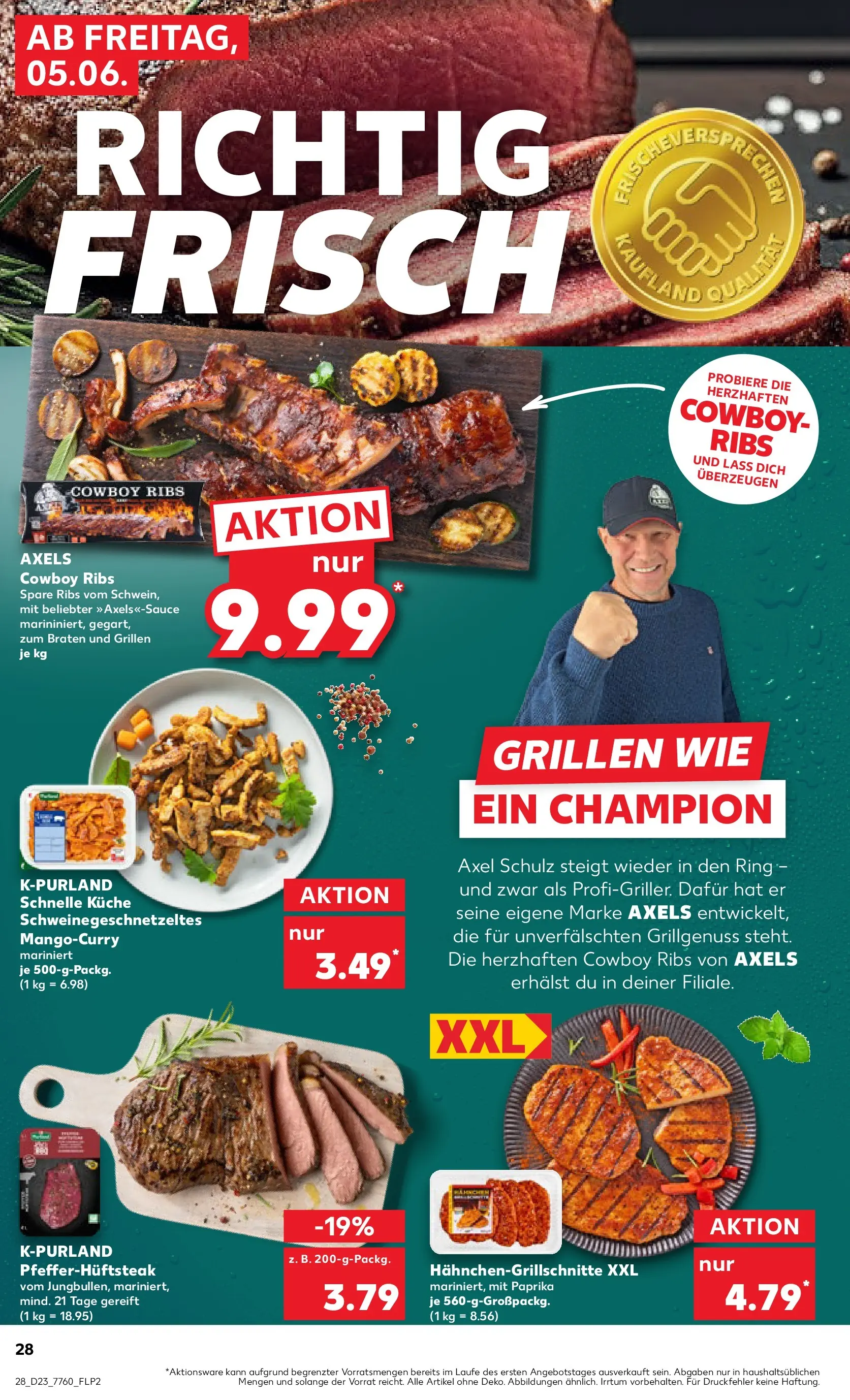 Prospekt Kaufland ab 01.06.2026 » Angebote Online zum Blättern | Seite: 35 | Produkte: Küche, Spare ribs, Mango, Steak