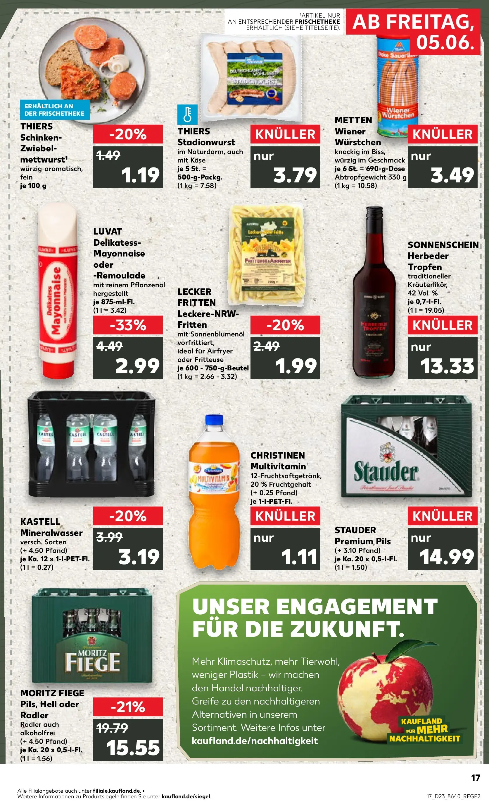 Prospekt Kaufland ab 01.06.2026 » Angebote und Werbung Online | Seite: 24 | Produkte: Wiener wurstchen, Käse, Sonnenblumenol, Pils Prospekt Kaufland ab 01.06.2026 » Angebote Online zum Blättern | Seite: 24 | Produkte: Wiener wurstchen, Käse, Sonnenblumenol, Pils