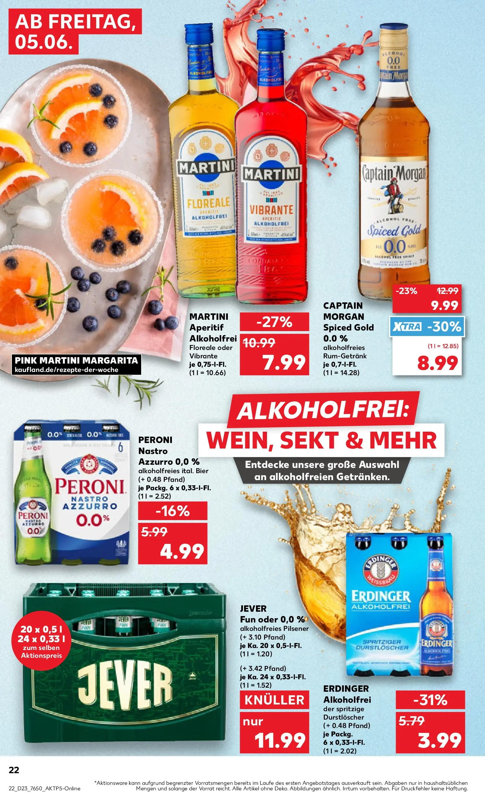 Prospekt Kaufland ab 01.06.2026 » Angebote und Werbung Online | Seite: 29 | Produkte: Martini, Durstloscher, Sekt, Rum Prospekt Kaufland ab 01.06.2026 » Angebote Online zum Blättern | Seite: 29 | Produkte: Martini, Durstloscher, Sekt, Rum