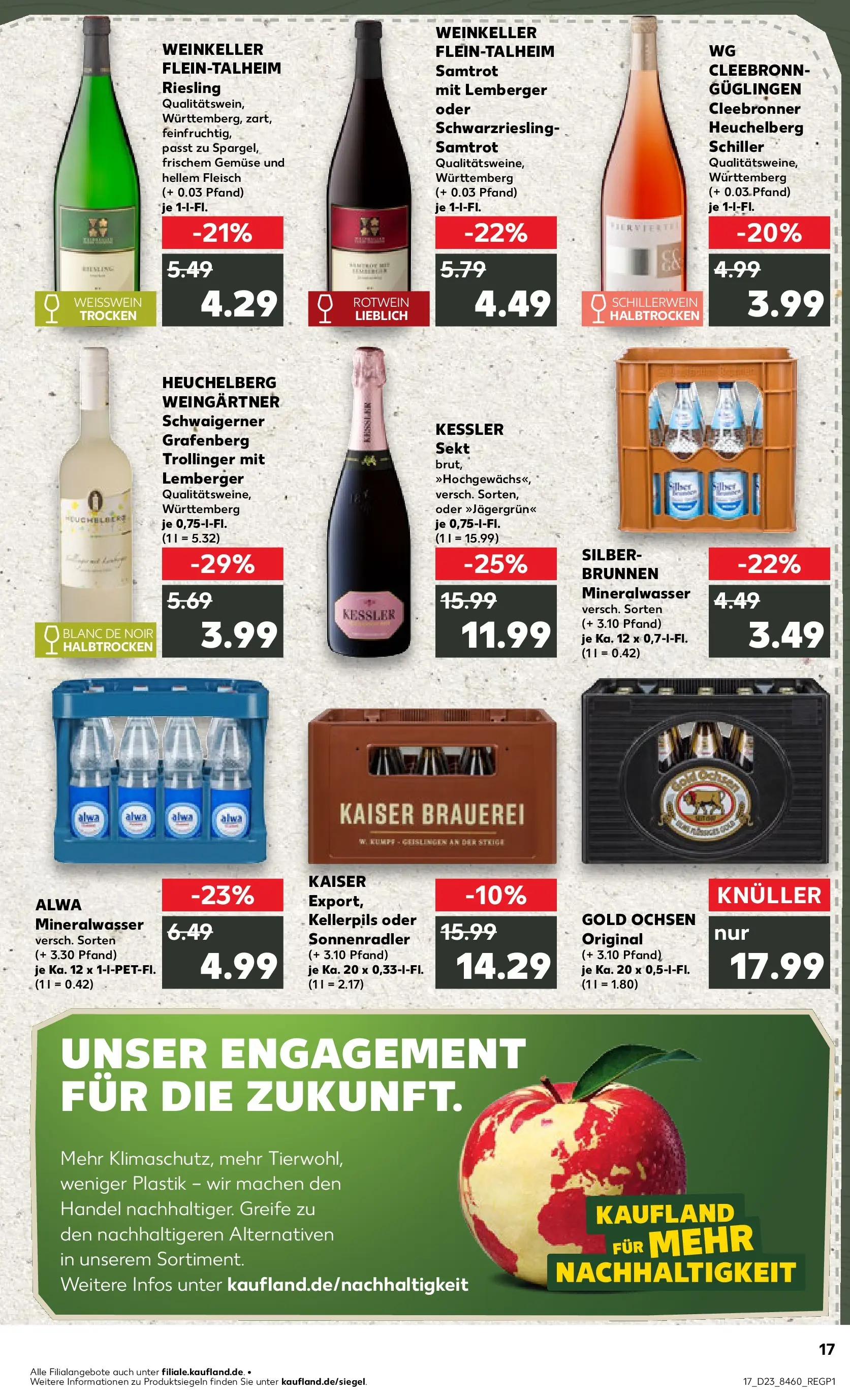 Prospekt Kaufland ab 01.06.2026 » Angebote und Werbung Online | Seite: 24 | Produkte: Weißwein, Rotwein, Mineralwasser, Fleisch Prospekt Kaufland ab 01.06.2026 » Angebote Online zum Blättern | Seite: 24 | Produkte: Weißwein, Rotwein, Mineralwasser, Fleisch