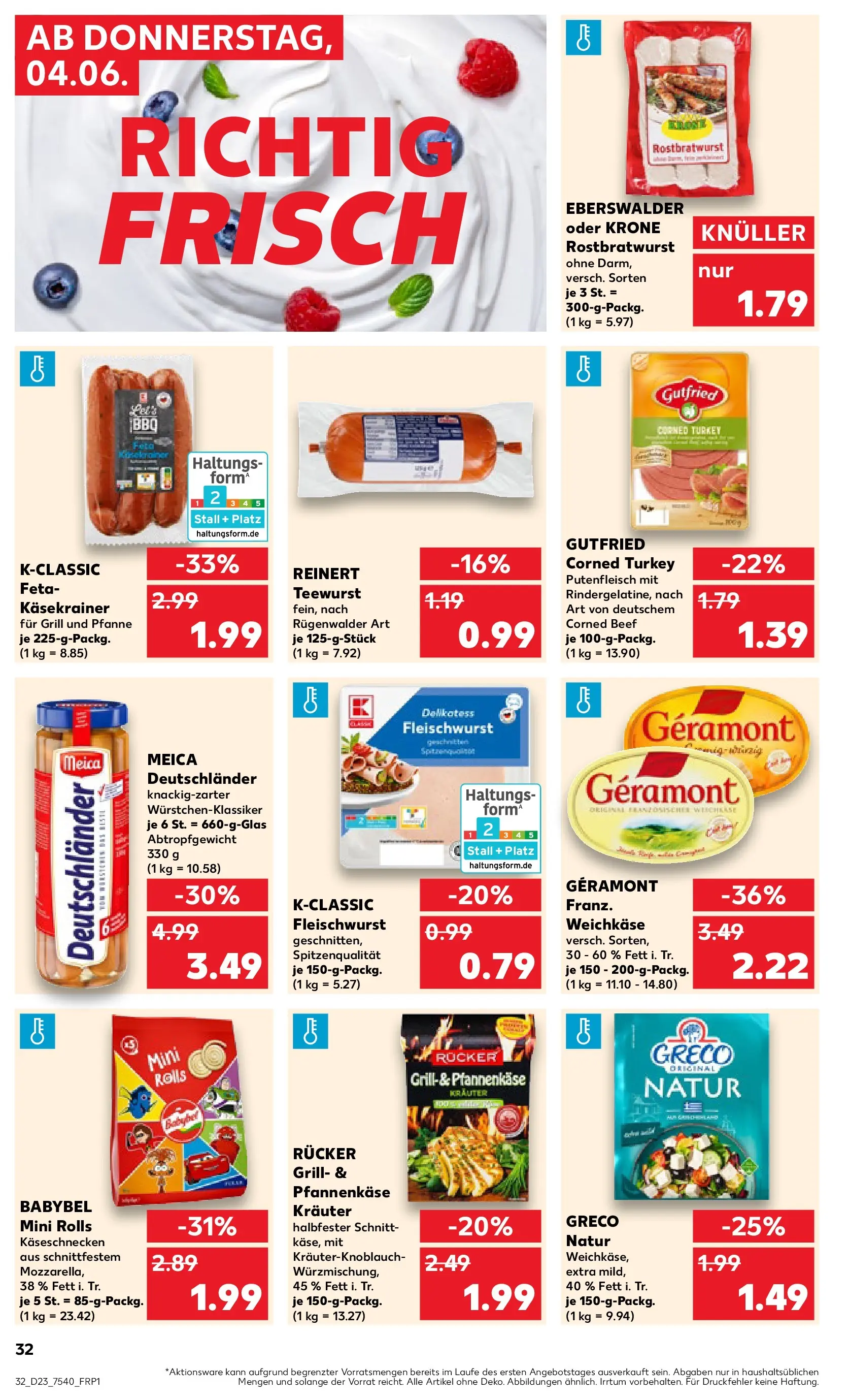 Prospekt Kaufland ab 31.05.2026 » Angebote und Werbung Online | Seite: 39 Prospekt Kaufland ab 31.05.2026 » Angebote Online zum Blättern | Seite: 39