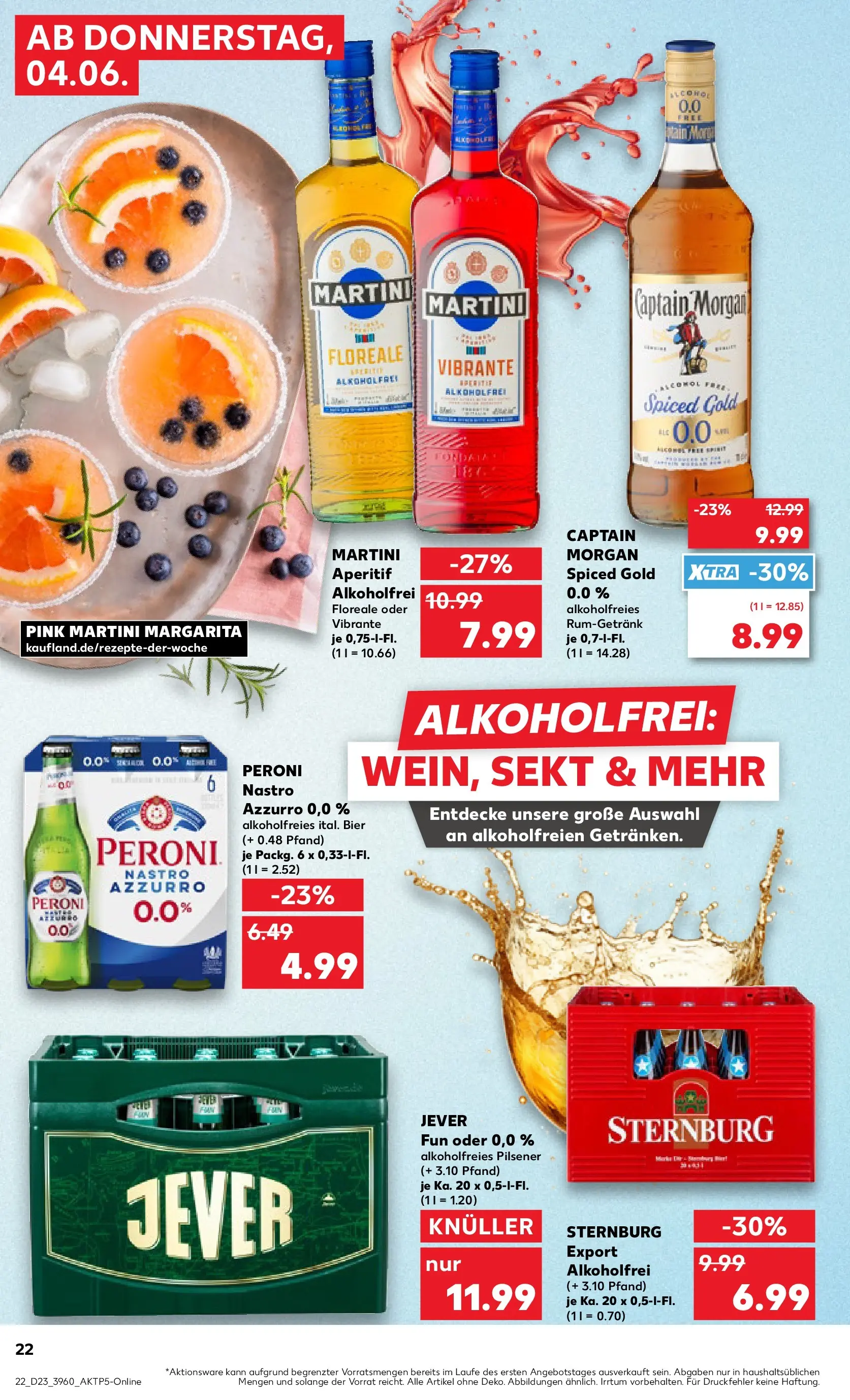 Prospekt Kaufland ab 01.06.2026 » Angebote Online zum Blättern | Seite: 29 | Produkte: Martini, Bier, Sekt, Jever