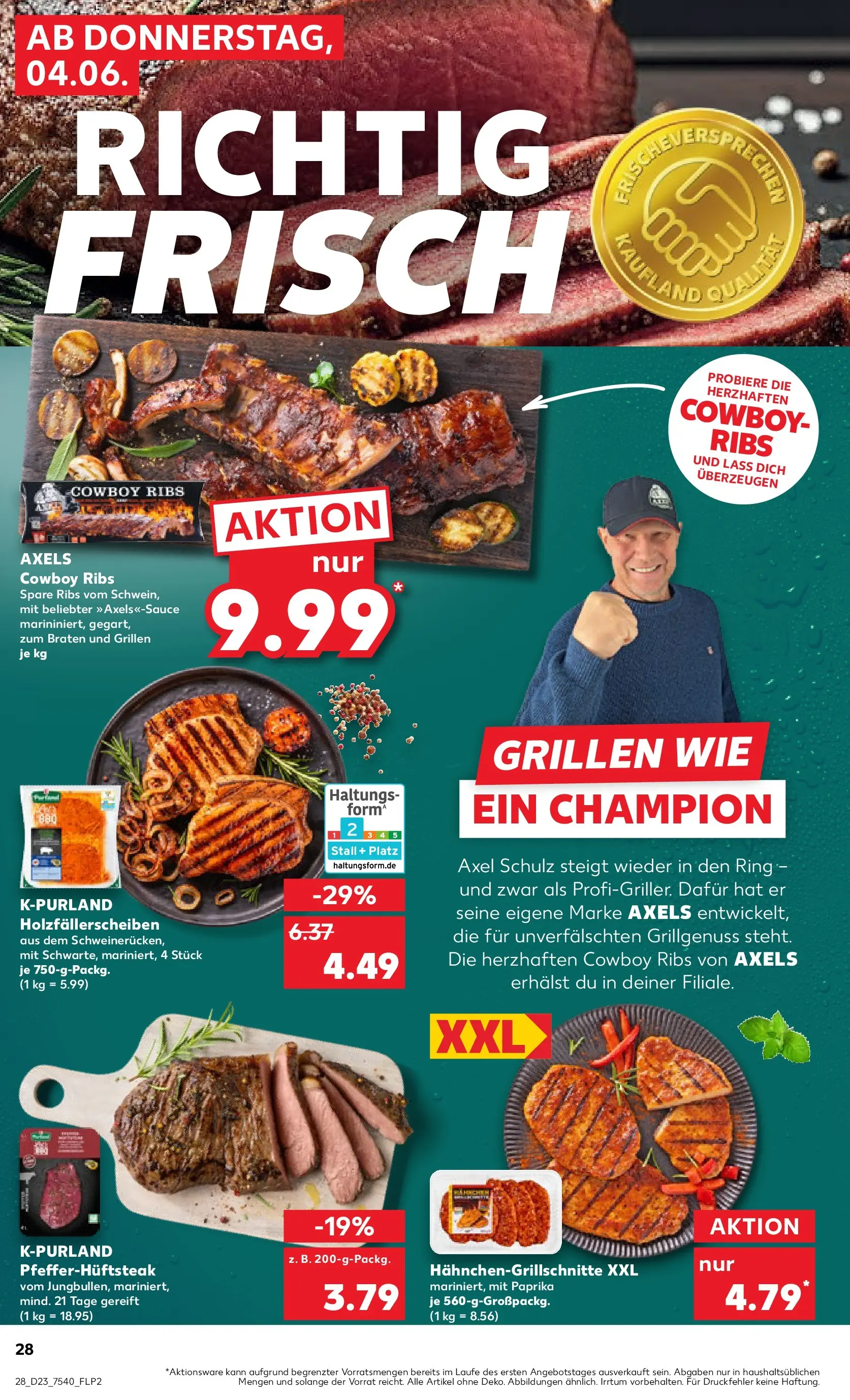 Prospekt Kaufland ab 01.06.2026 » Angebote Online zum Blättern | Seite: 35 | Produkte: Grill, Spare ribs, Paprika, Steak