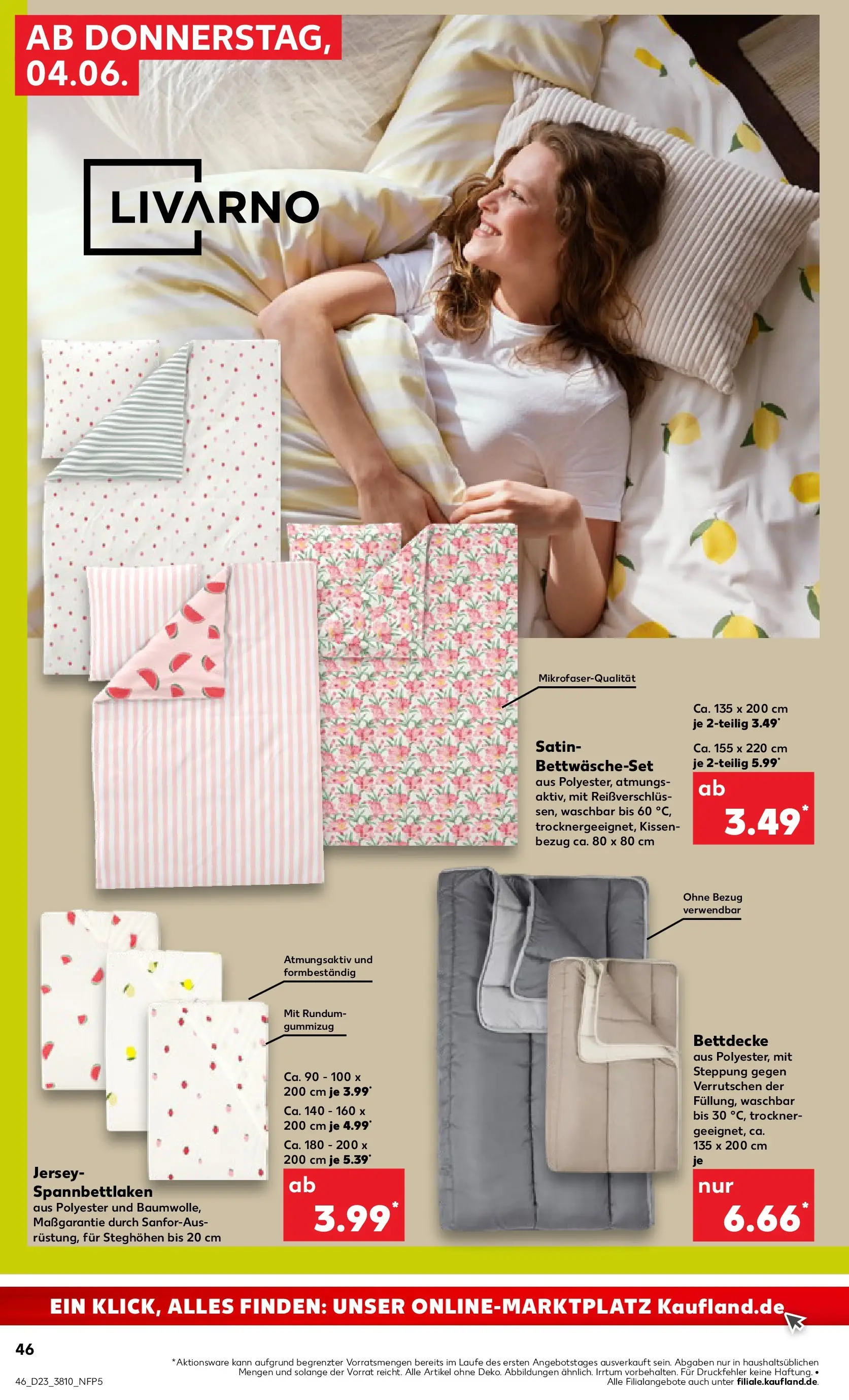 Prospekt Kaufland ab 01.06.2026 » Angebote Online zum Blättern | Seite: 53 | Produkte: Trockner, Kissen, Bettdecke