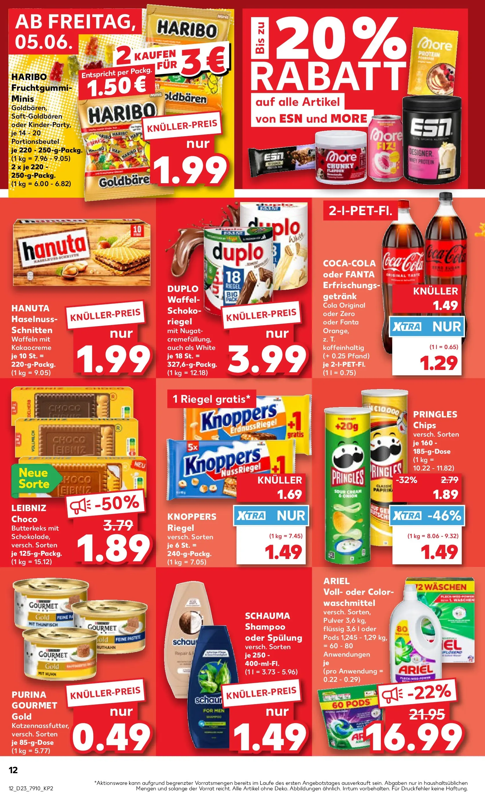 Prospekt Kaufland ab 01.06.2026 » Angebote und Werbung Online | Seite: 19 | Produkte: Schauma shampoo, Thunfisch, Spülung, Duplo riegel Prospekt Kaufland ab 01.06.2026 » Angebote Online zum Blättern | Seite: 19 | Produkte: Schauma shampoo, Thunfisch, Spülung, Duplo riegel