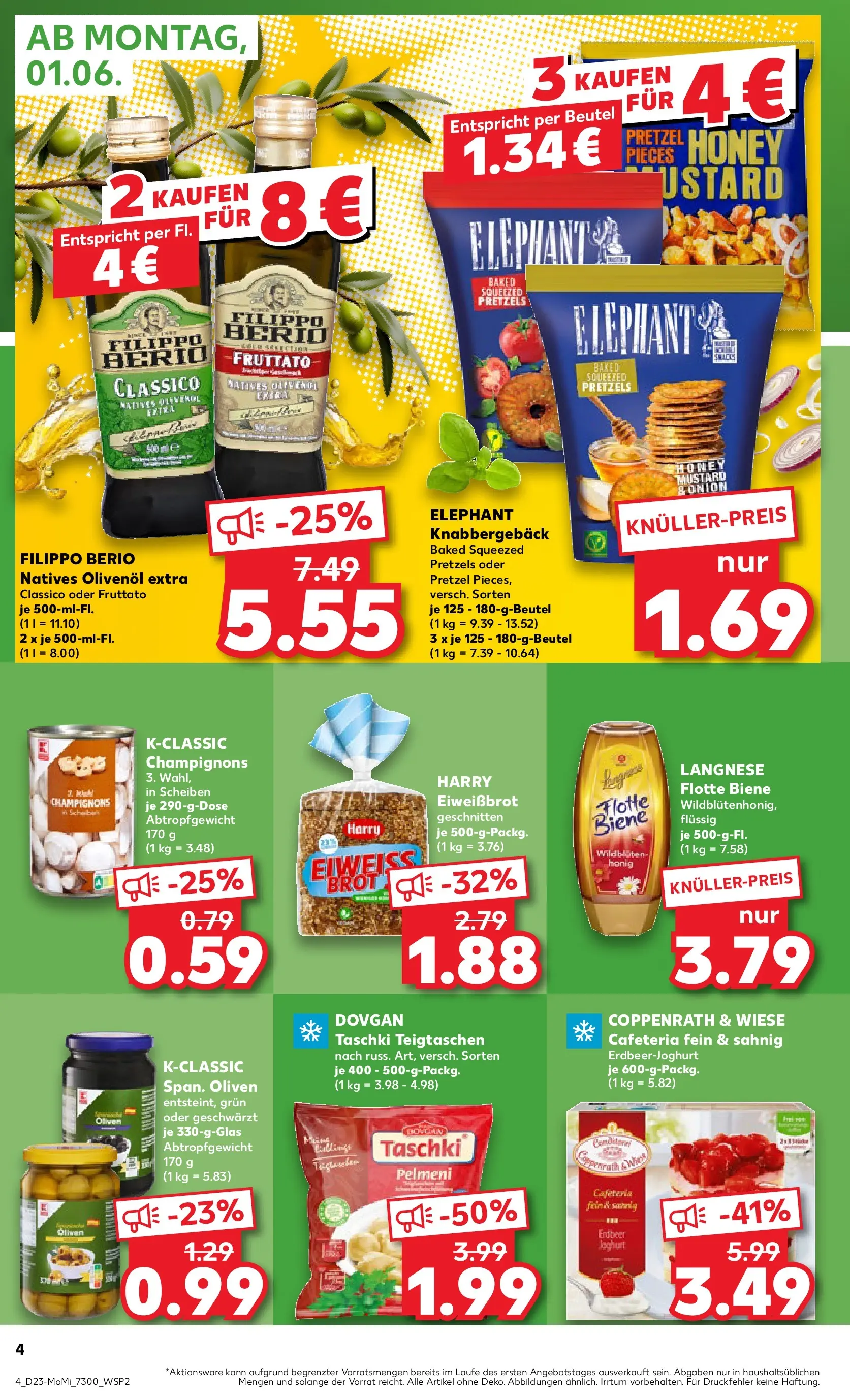 Prospekt Kaufland ab 01.06.2026 » Angebote und Werbung Online | Seite: 4 Prospekt Kaufland ab 01.06.2026 » Angebote Online zum Blättern | Seite: 4