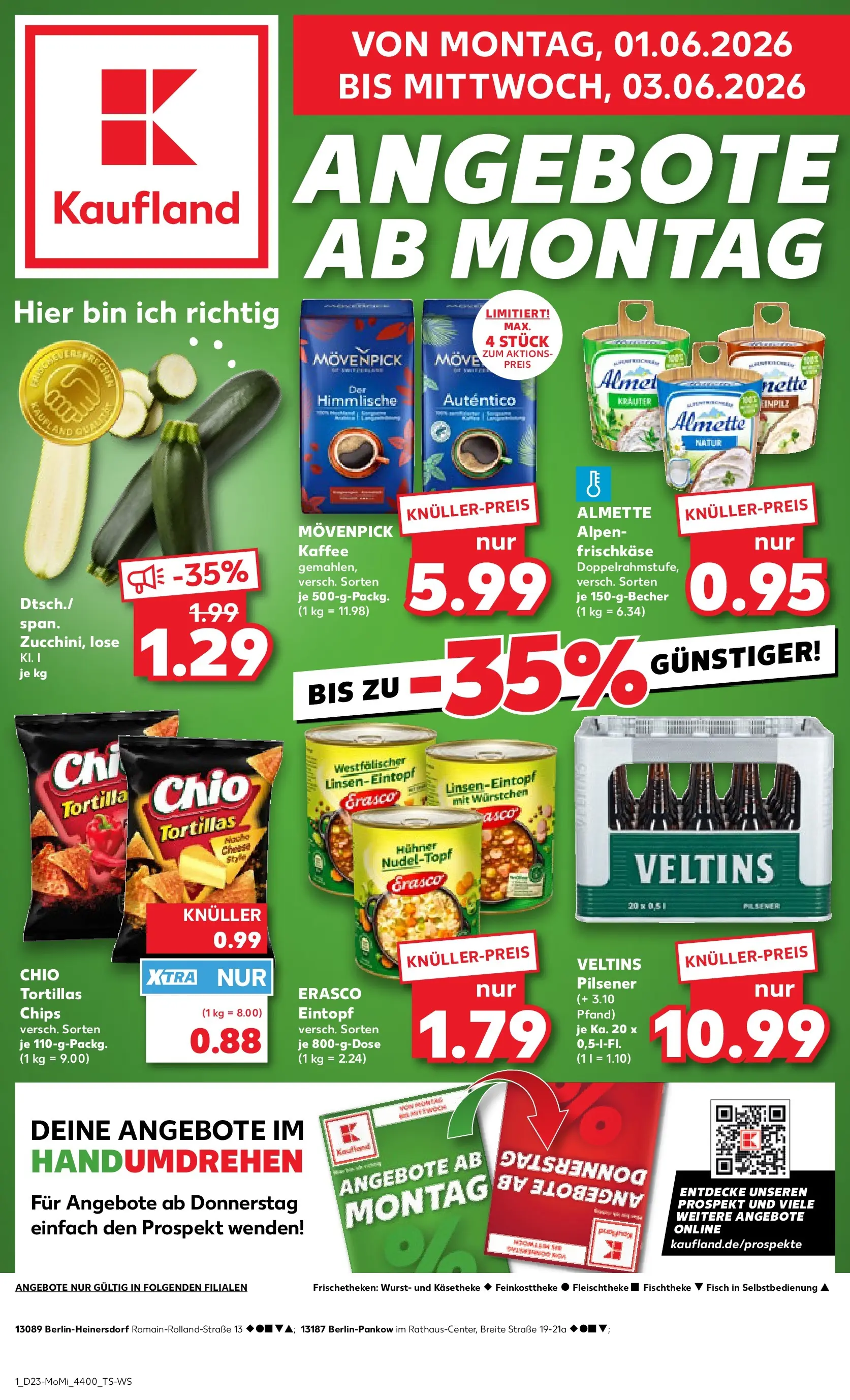 Prospekt Kaufland ab 01.06.2026 » Angebote und Werbung Online | Seite: 1 Prospekt Kaufland ab 01.06.2026 » Angebote Online zum Blättern | Seite: 1