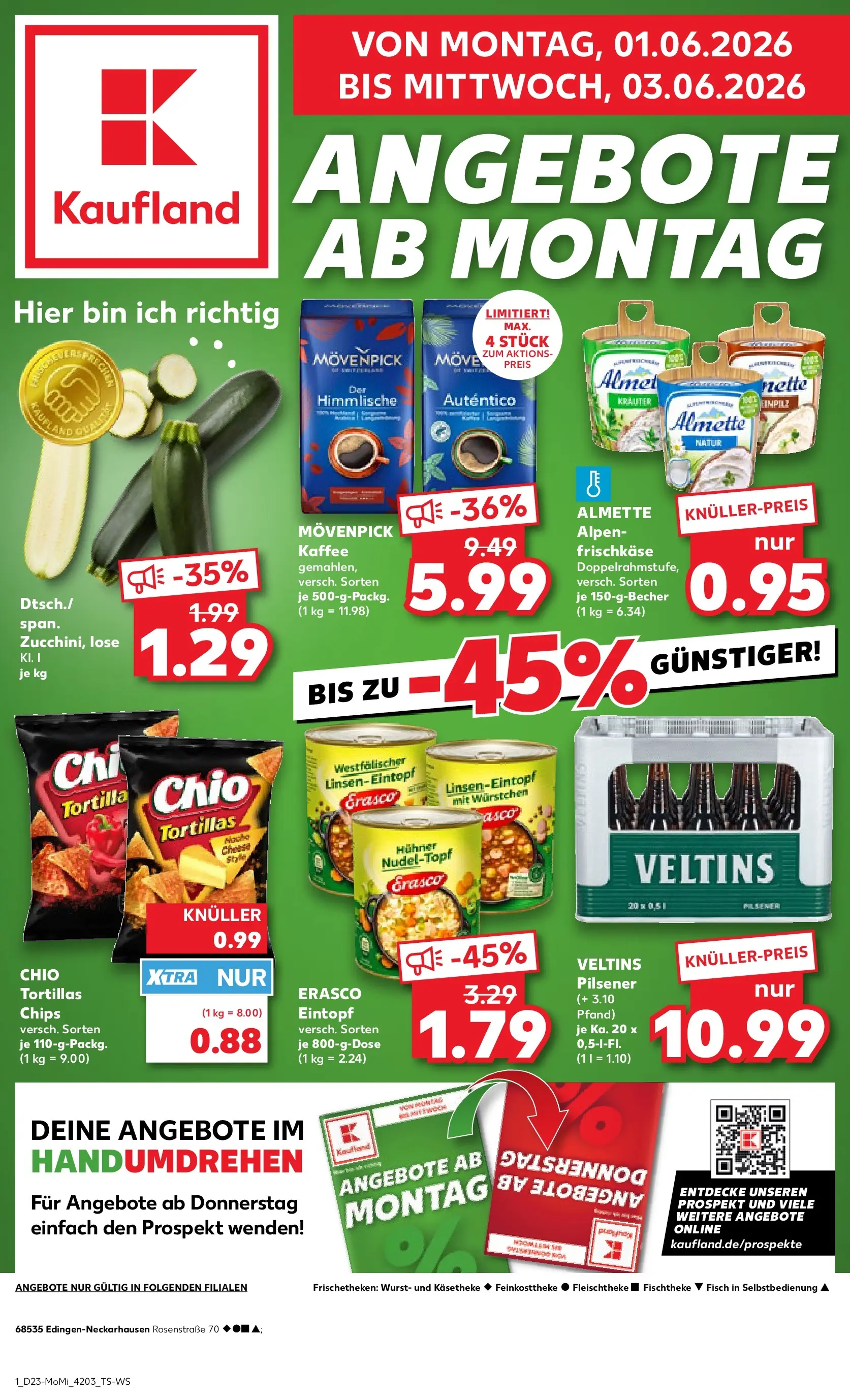 Prospekt Kaufland ab 01.06.2026 » Angebote Online zum Blättern | Seite: 1