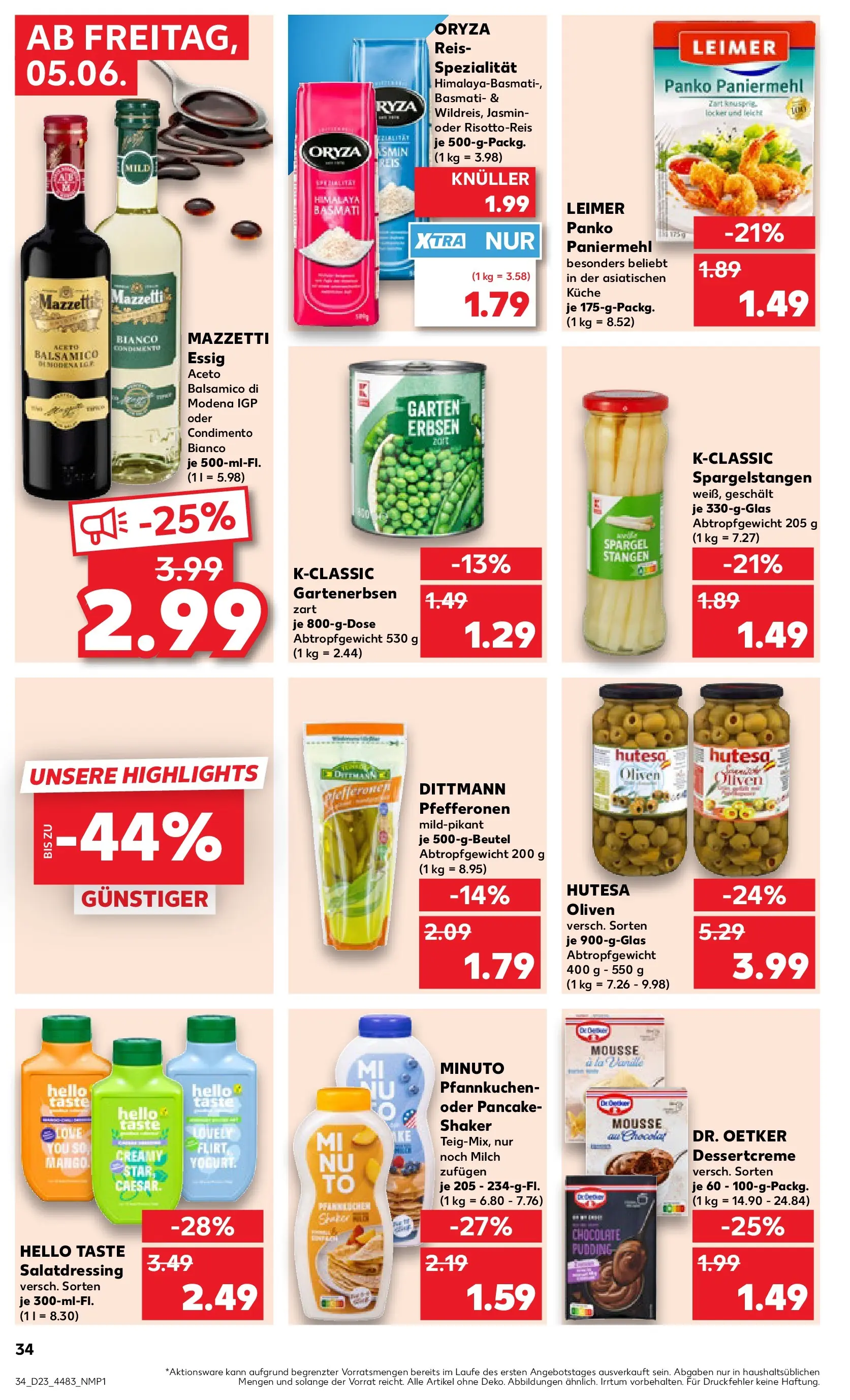 Prospekt Kaufland ab 01.06.2026 » Angebote und Werbung Online | Seite: 41 | Produkte: Balsamico, Küche, Dressing, Pudding Prospekt Kaufland ab 01.06.2026 » Angebote Online zum Blättern | Seite: 41 | Produkte: Balsamico, Küche, Dressing, Pudding