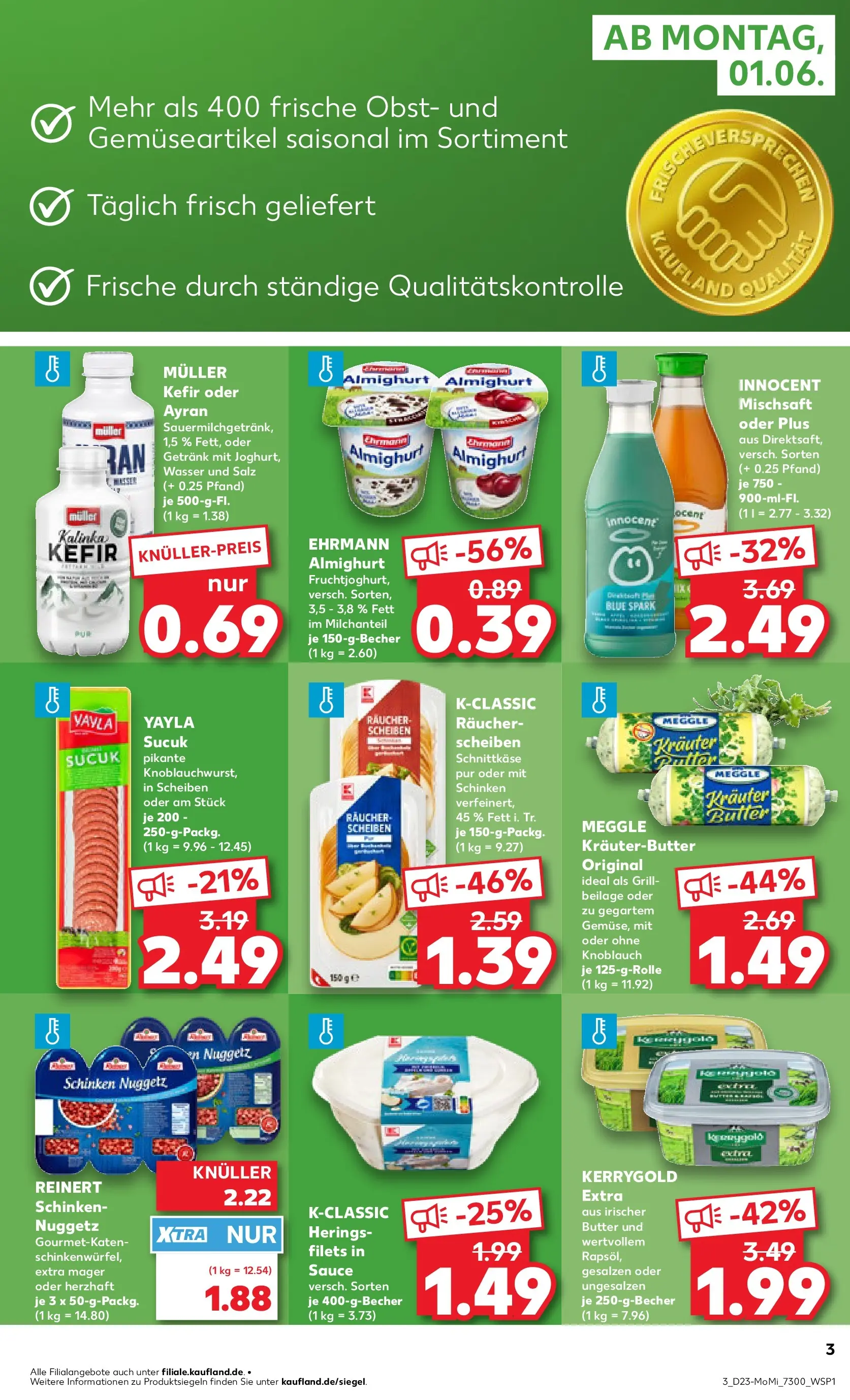 Prospekt Kaufland ab 01.06.2026 » Angebote und Werbung Online | Seite: 3 Prospekt Kaufland ab 01.06.2026 » Angebote Online zum Blättern | Seite: 3