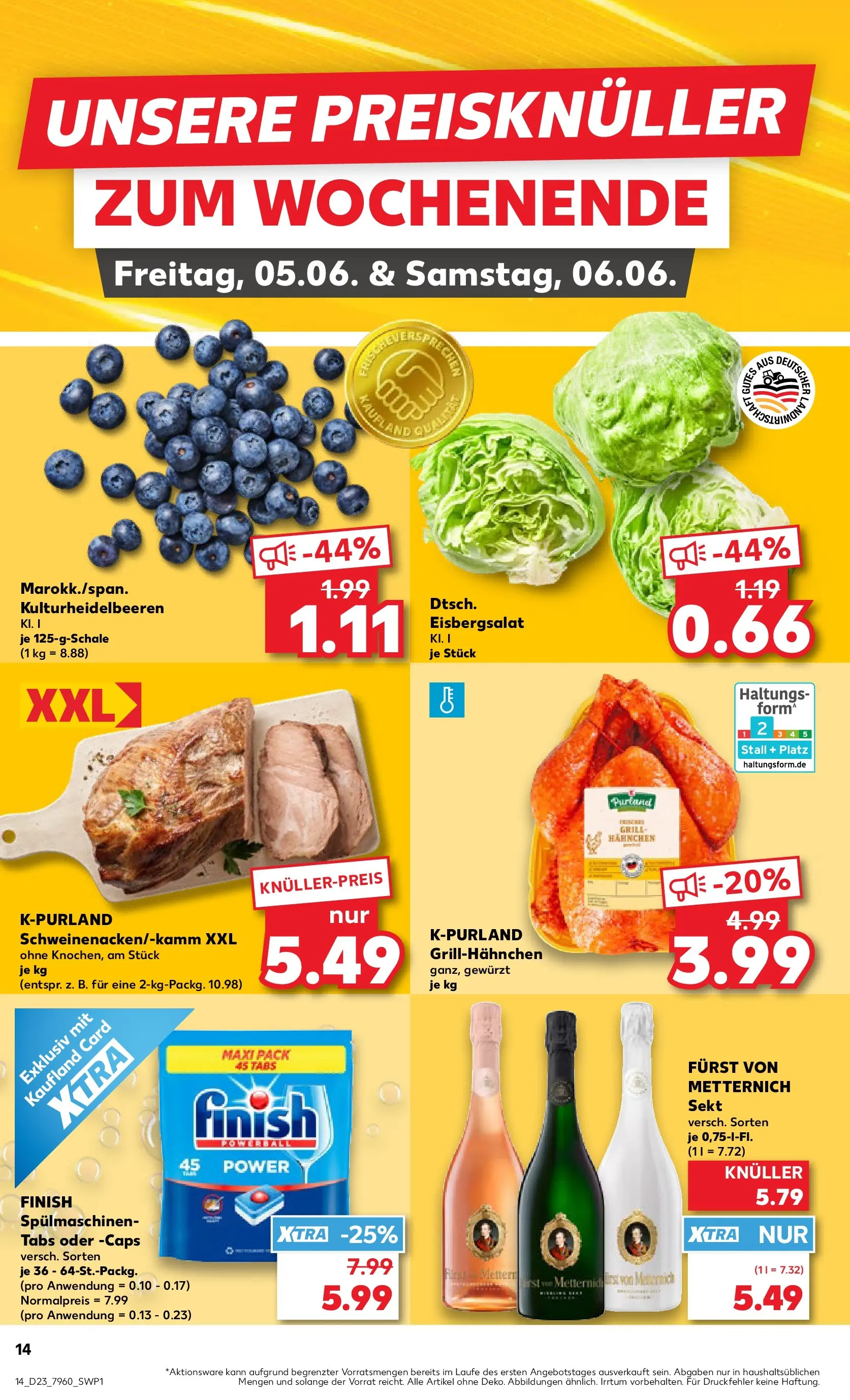 Prospekt Kaufland ab 01.06.2026 » Angebote und Werbung Online | Seite: 21 | Produkte: Grill, Sekt, Eisbergsalat, Finish Prospekt Kaufland ab 01.06.2026 » Angebote Online zum Blättern | Seite: 21 | Produkte: Grill, Sekt, Eisbergsalat, Finish