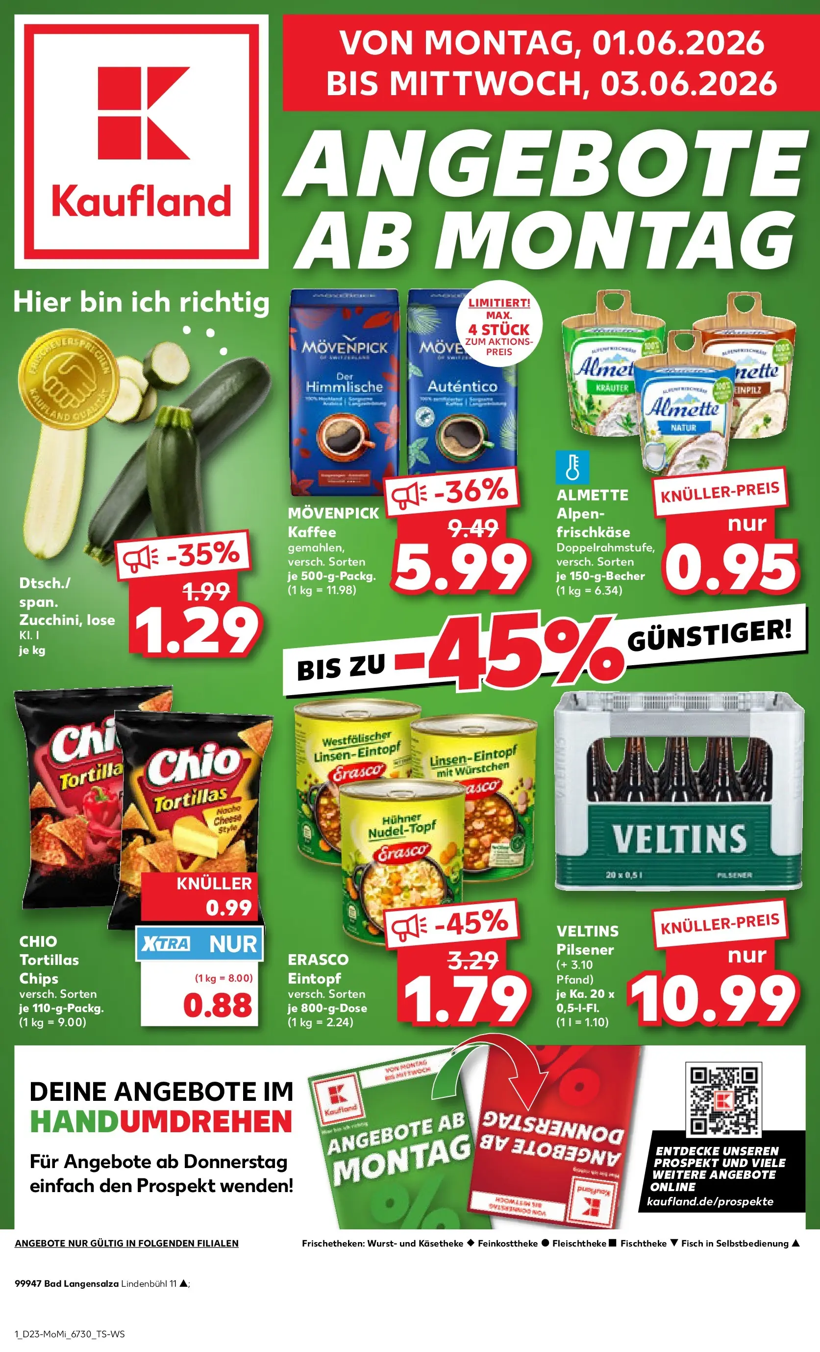 Prospekt Kaufland ab 01.06.2026 » Angebote Online zum Blättern | Seite: 1