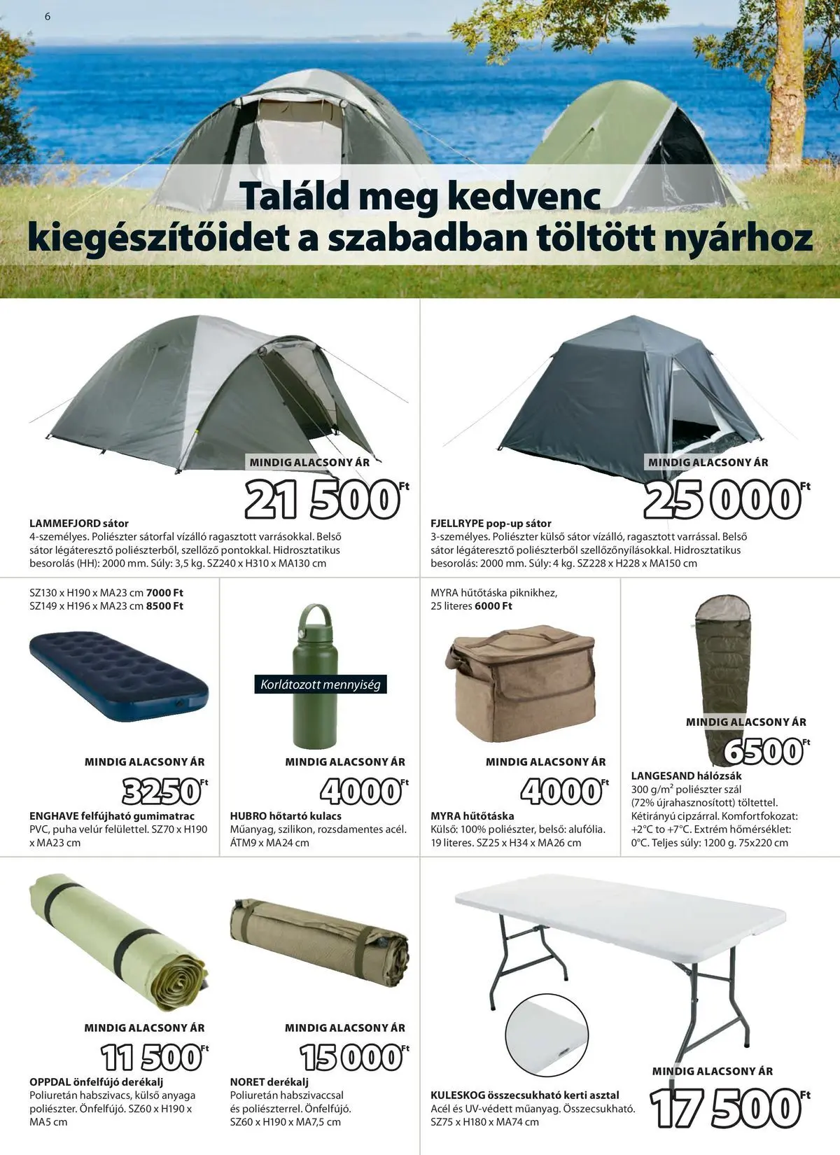 JYSK aktuális akciós újság - 2026.06.03. -tól/töl > akció, lapozható szórólap 🛍️ | Oldal: 7