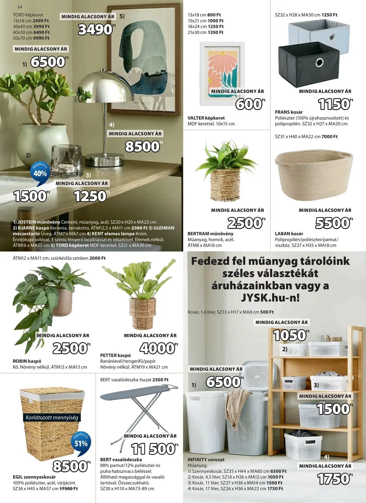 JYSK aktuális akciós újság - 2026.06.03. -tól/töl > akció, lapozható szórólap 🛍️ | Oldal: 15