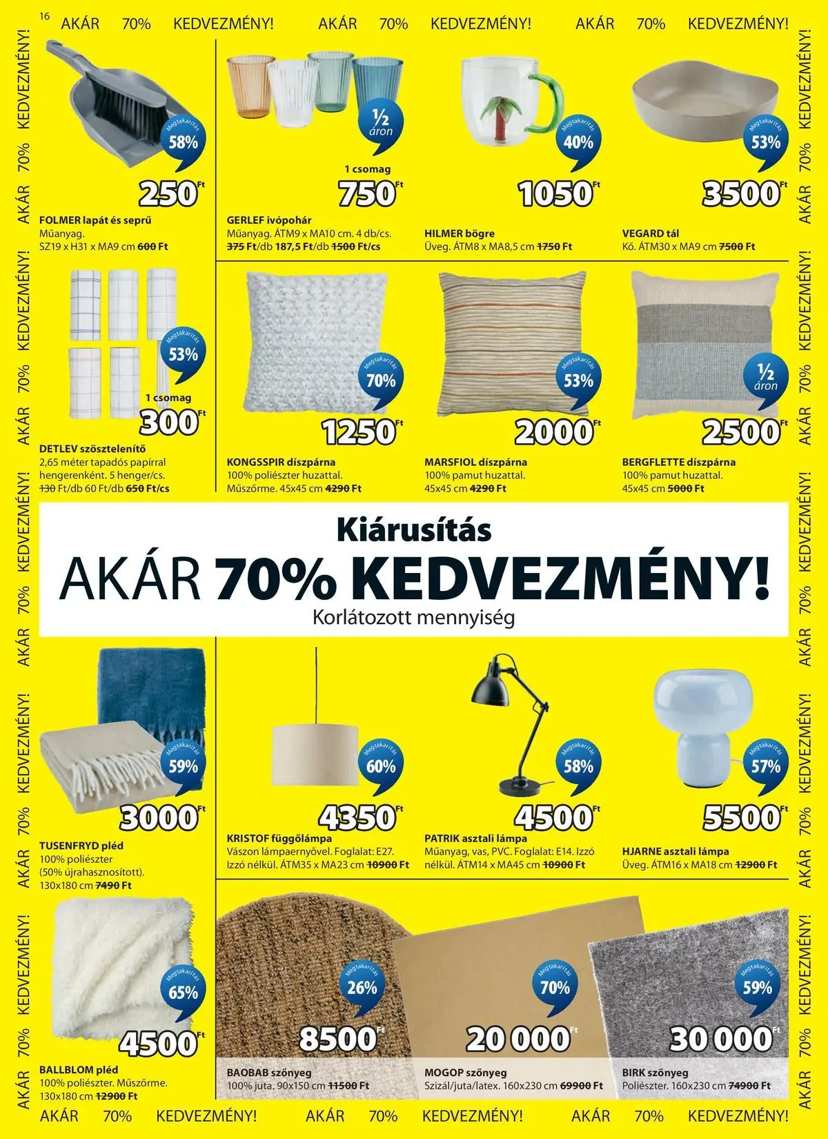 JYSK aktuális akciós újság - 2026.06.03. -tól/töl > akció, lapozható szórólap 🛍️ | Oldal: 17