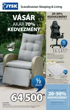 JYSK aktuális akciós újság - amely érvényes a következő dátumtól: 10.06.2026 JYSK aktuális akciós újság - amely érvényes a következő dátumtól: 10.06.2026