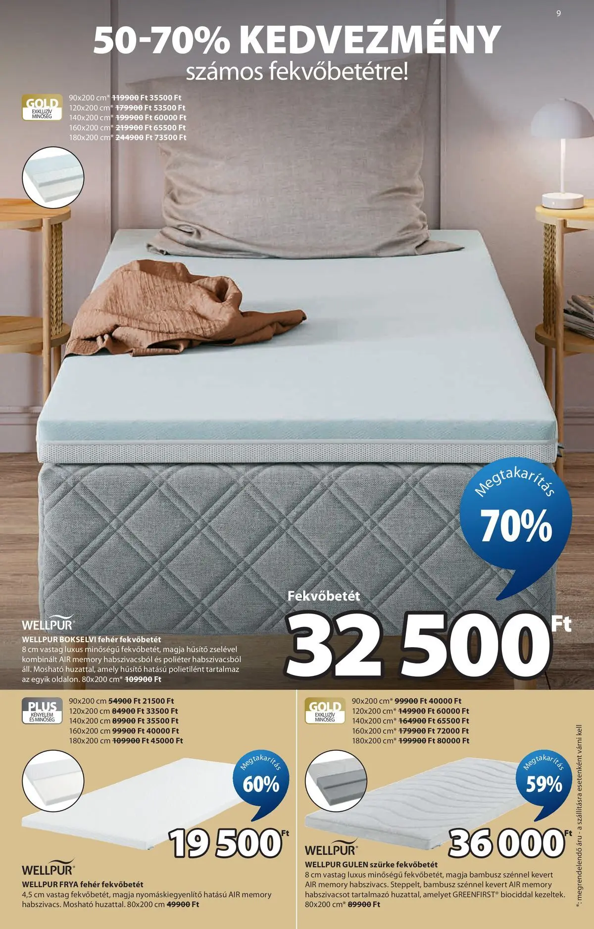 JYSK aktuális akciós újság - 2026.06.10. -tól/töl > akció, lapozható szórólap 🛍️ | Oldal: 10