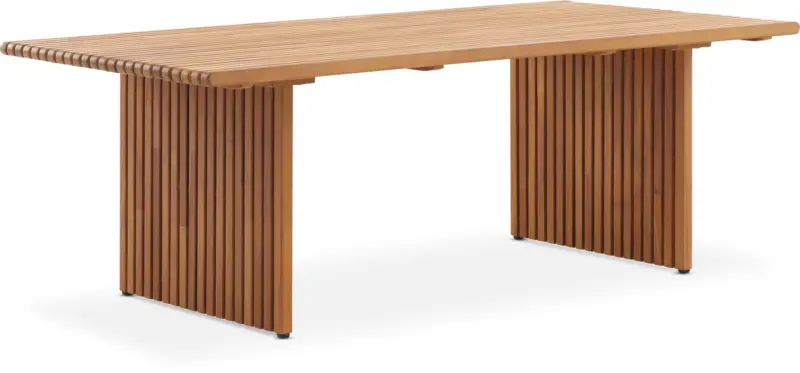 JYSK Градинска маса LOFSDALEN Ш60 x Д120 тикова дървесина