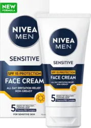 Cremă de față SENSITIVE cu SPF 15