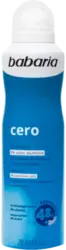 Deodorant spray cero
