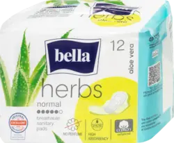 Absorbante normale igienice cu ierburi de aloe vera