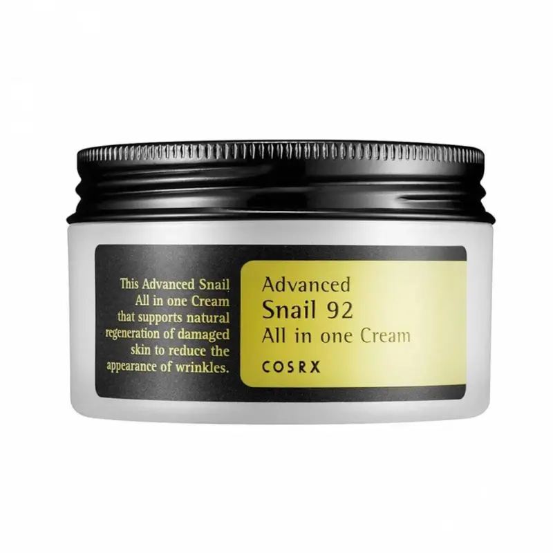 Cremă de față hidratantă cu 92% extract de melc
