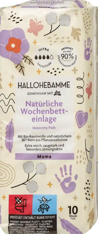 Absorbante postpartum