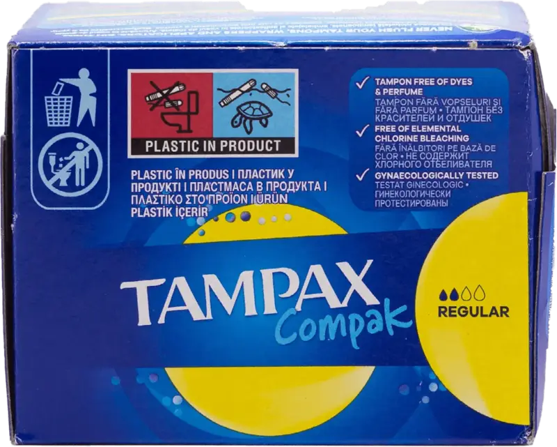 Tampoane interne Compak Regular