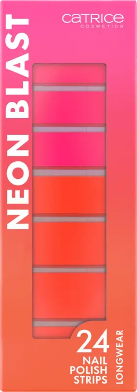 Folii autoadezive pentru unghii Neon Blast 020 Neon Thunder