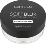 Pudră de fixare mată Soft Blur 001
