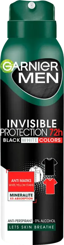Deodorant spray Mineral Invisible