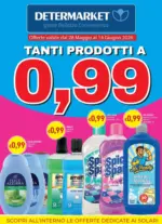 Determarket TANTI PRODOTTI A 0.99 - al 14.06.2026